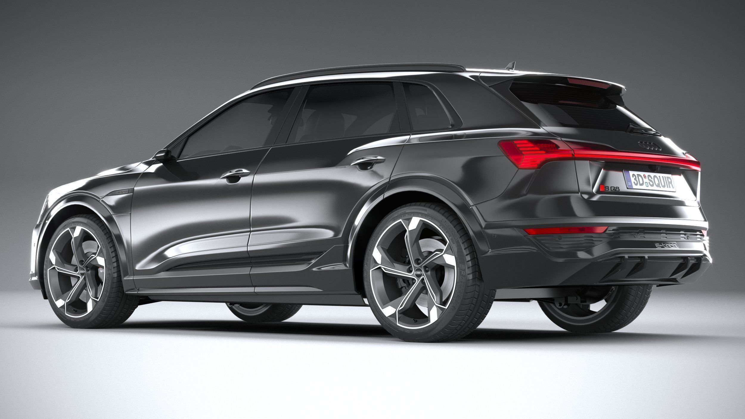 Audi SQ8 E-Tron 2024 3D model_5