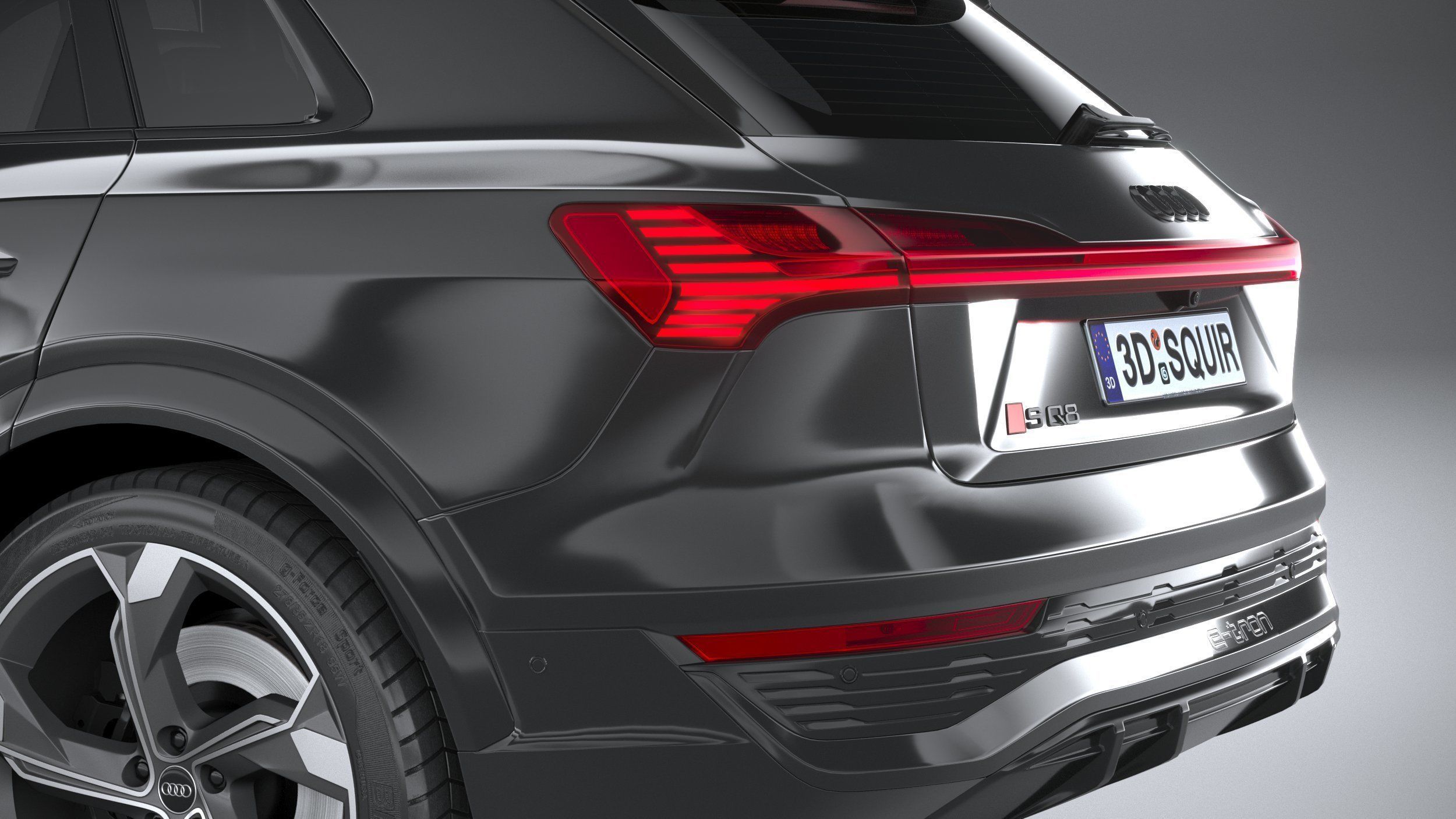 Audi SQ8 E-Tron 2024 3D model_6