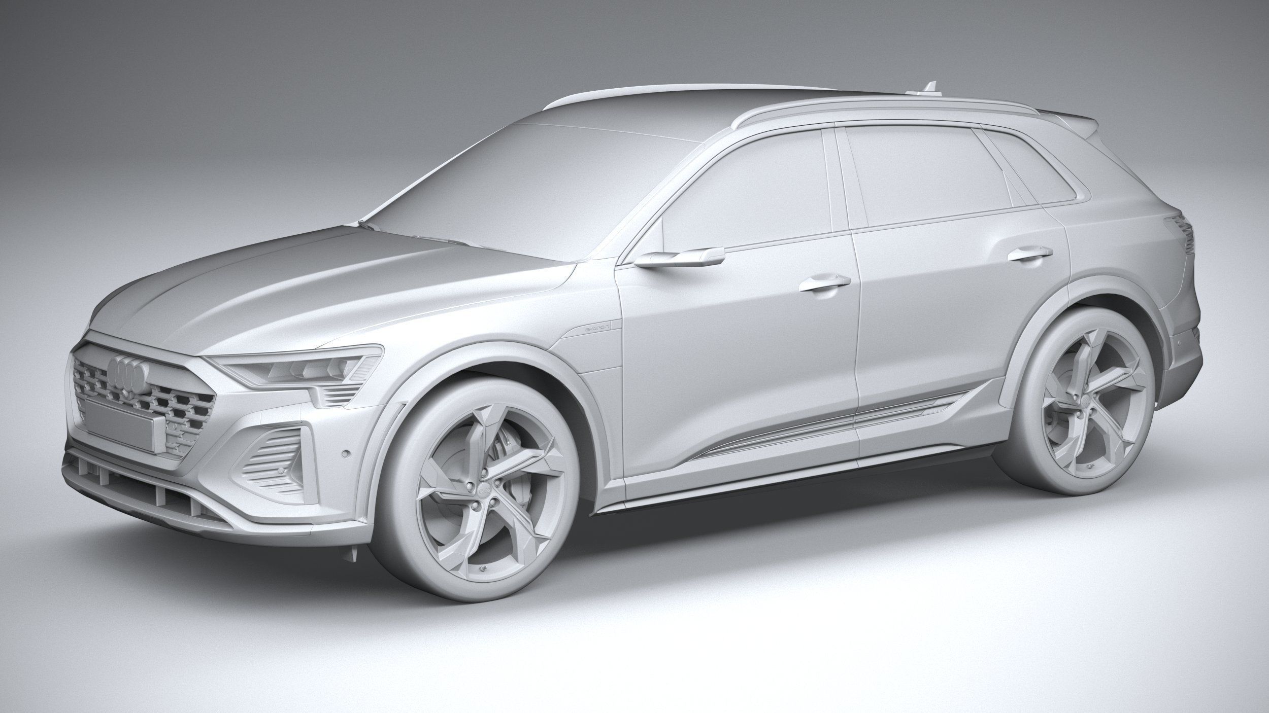 Audi SQ8 E-Tron 2024 3D model_19