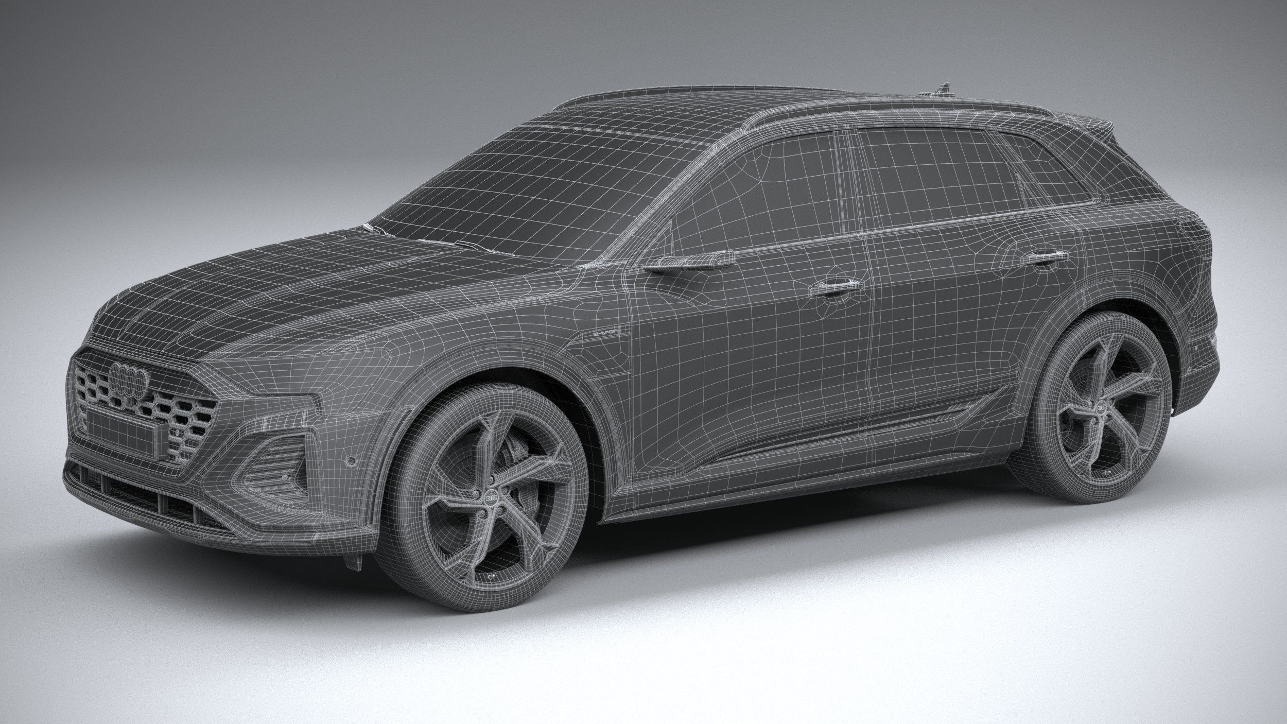 Audi SQ8 E-Tron 2024 3D model_28