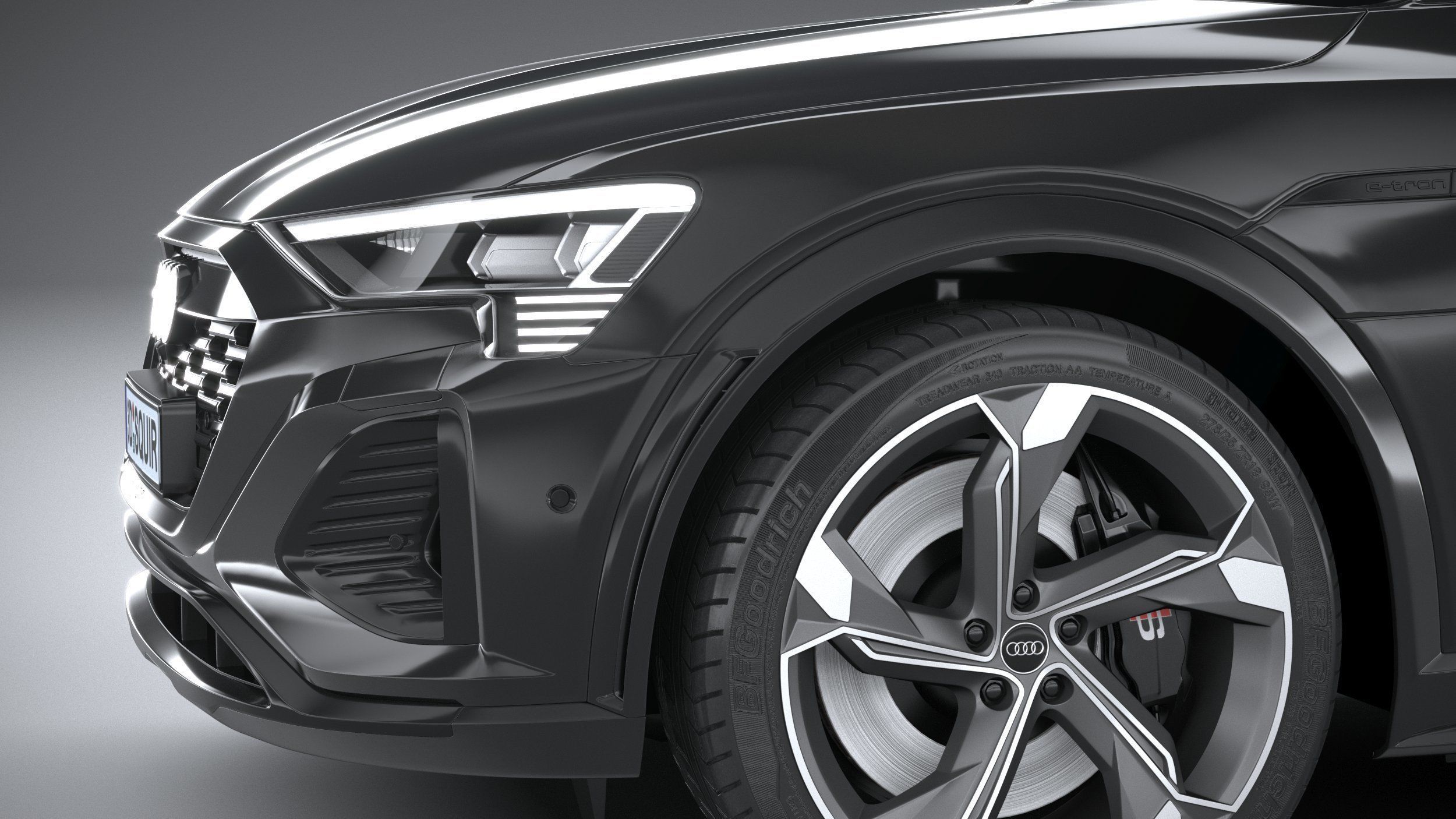 Audi SQ8 E-Tron 2024 3D model_3