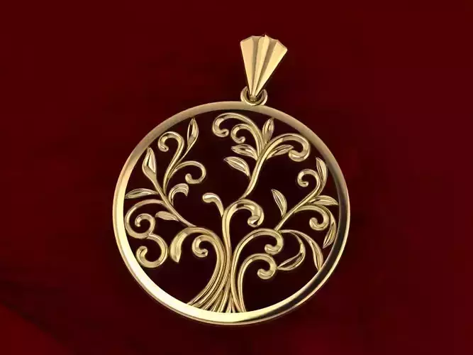 Pendant Tree 3D print model