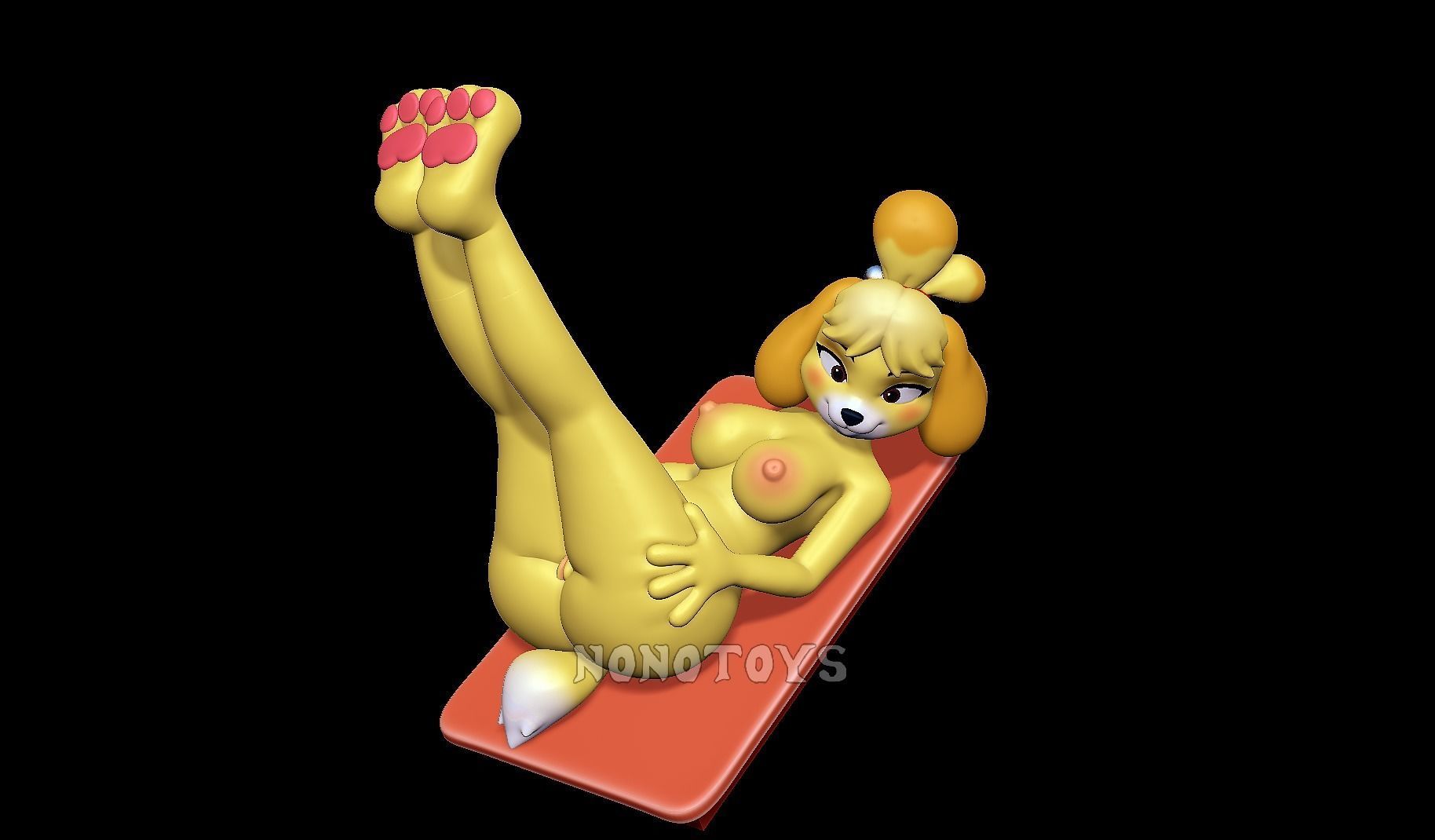 Isabelle NSFW 3D print model_8