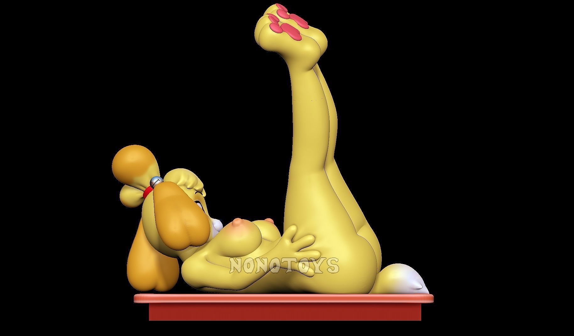  Isabelle NSFW 3D print model_4