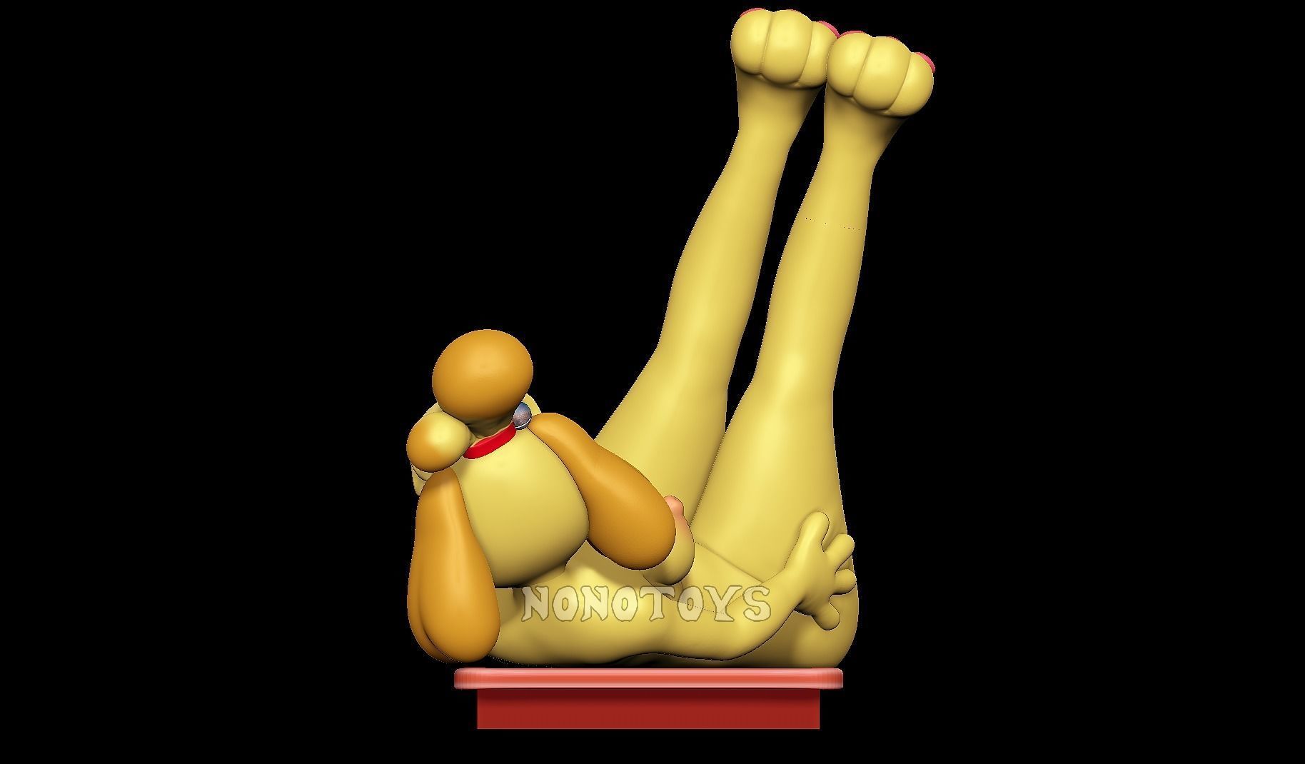  Isabelle NSFW 3D print model_5