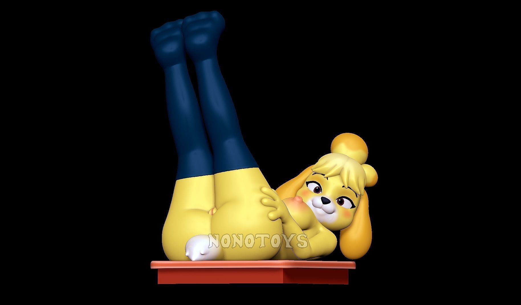  Isabelle NSFW 3D print model_2