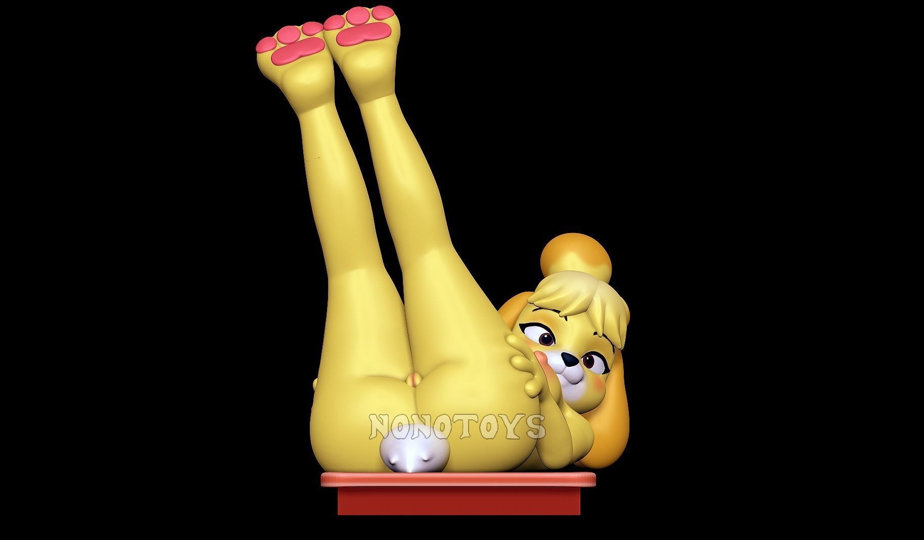  Isabelle NSFW 3D print model_3