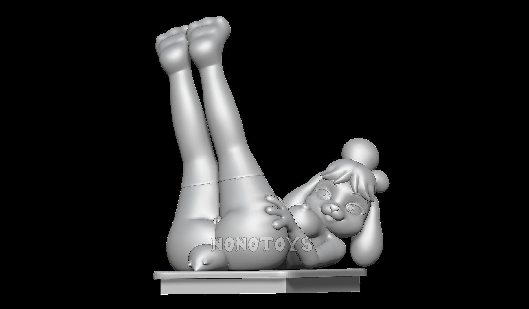  Isabelle NSFW 3D print model_10