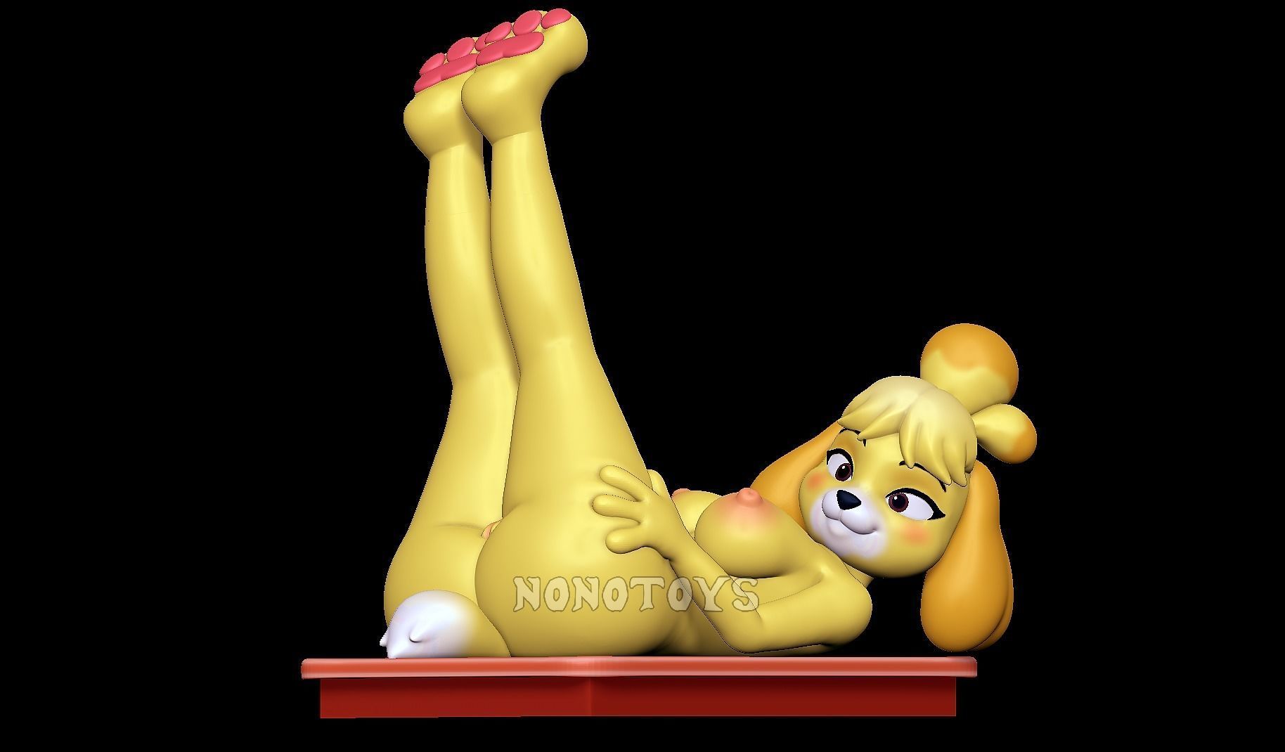  Isabelle NSFW 3D print model_7