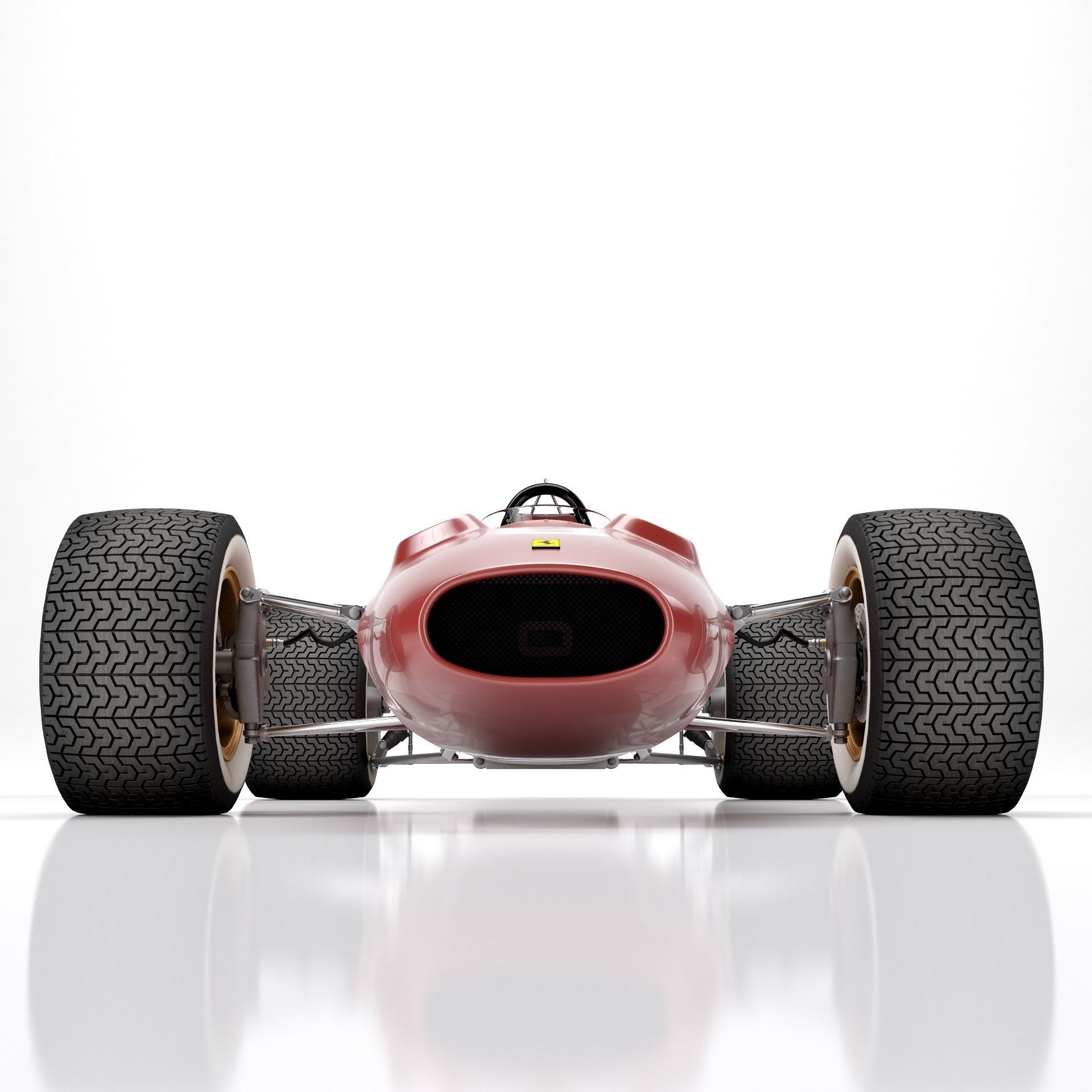 Ferrari F1 312 1966 3D model_13