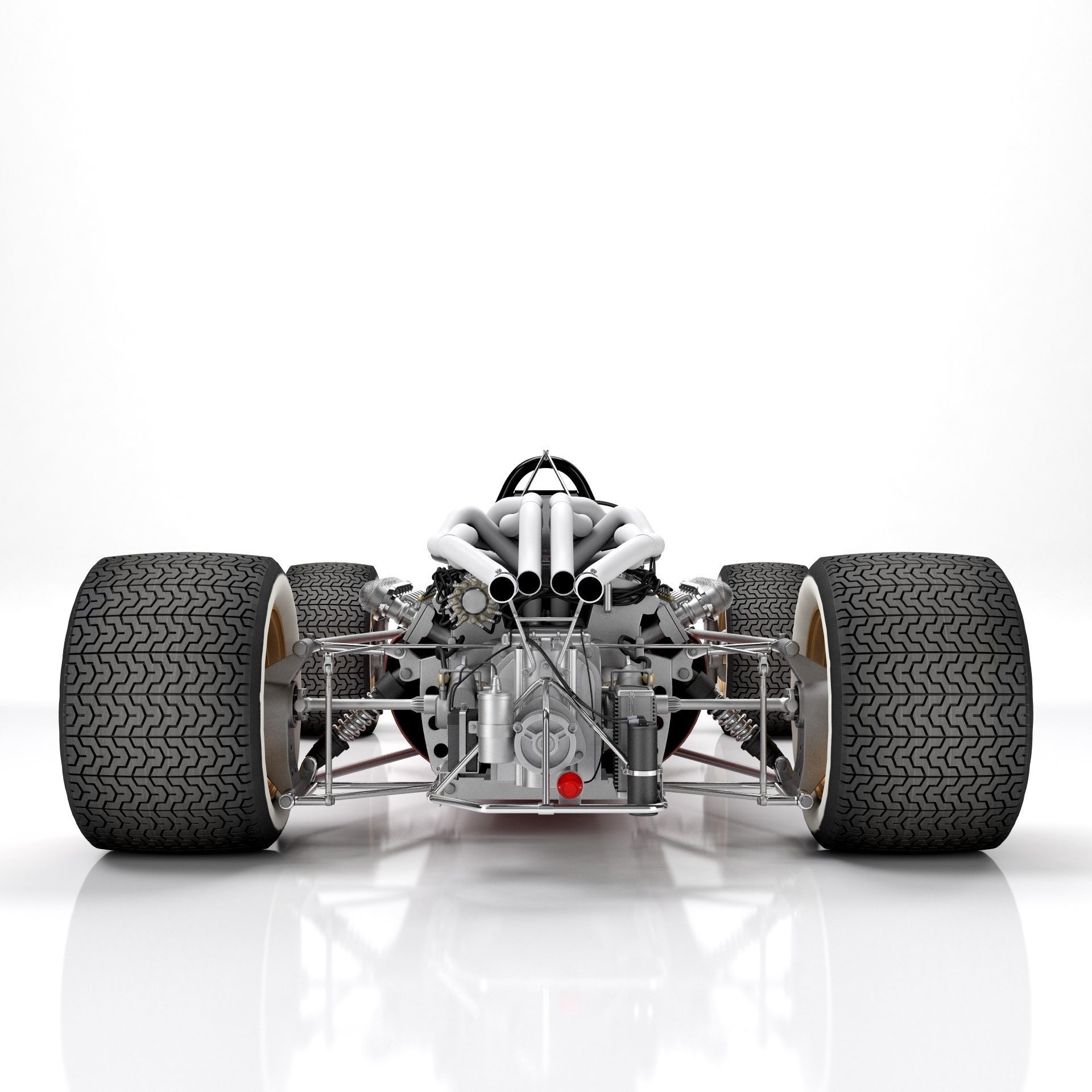 Ferrari F1 312 1966 3D model_5