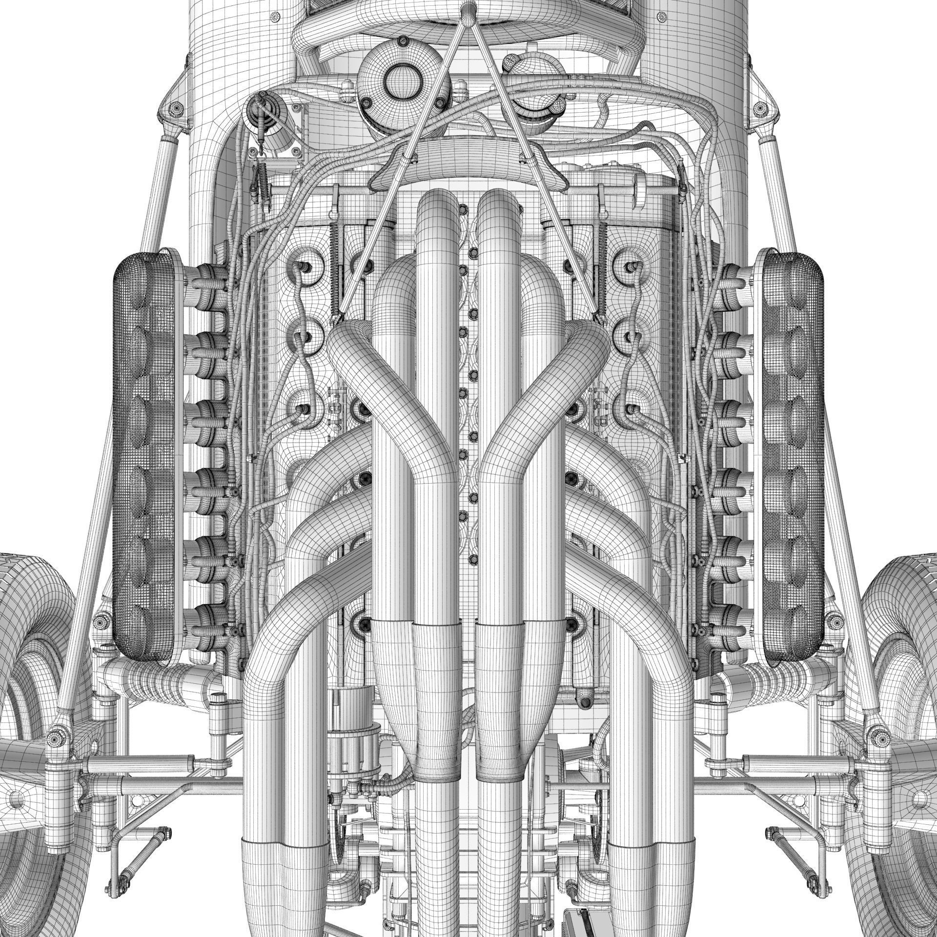 Ferrari F1 312 1966 3D model_44