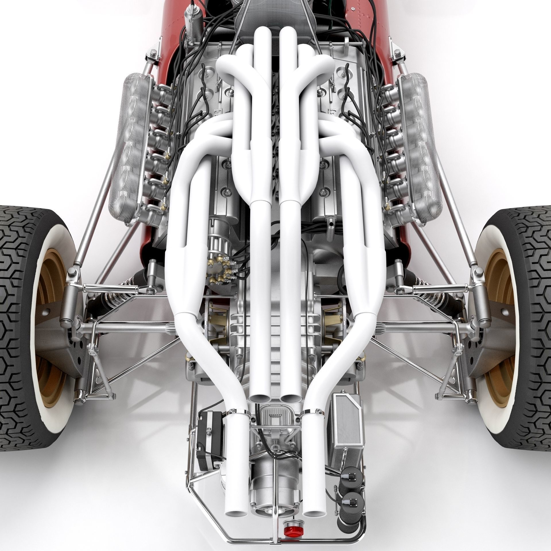 Ferrari F1 312 1966 3D model_16