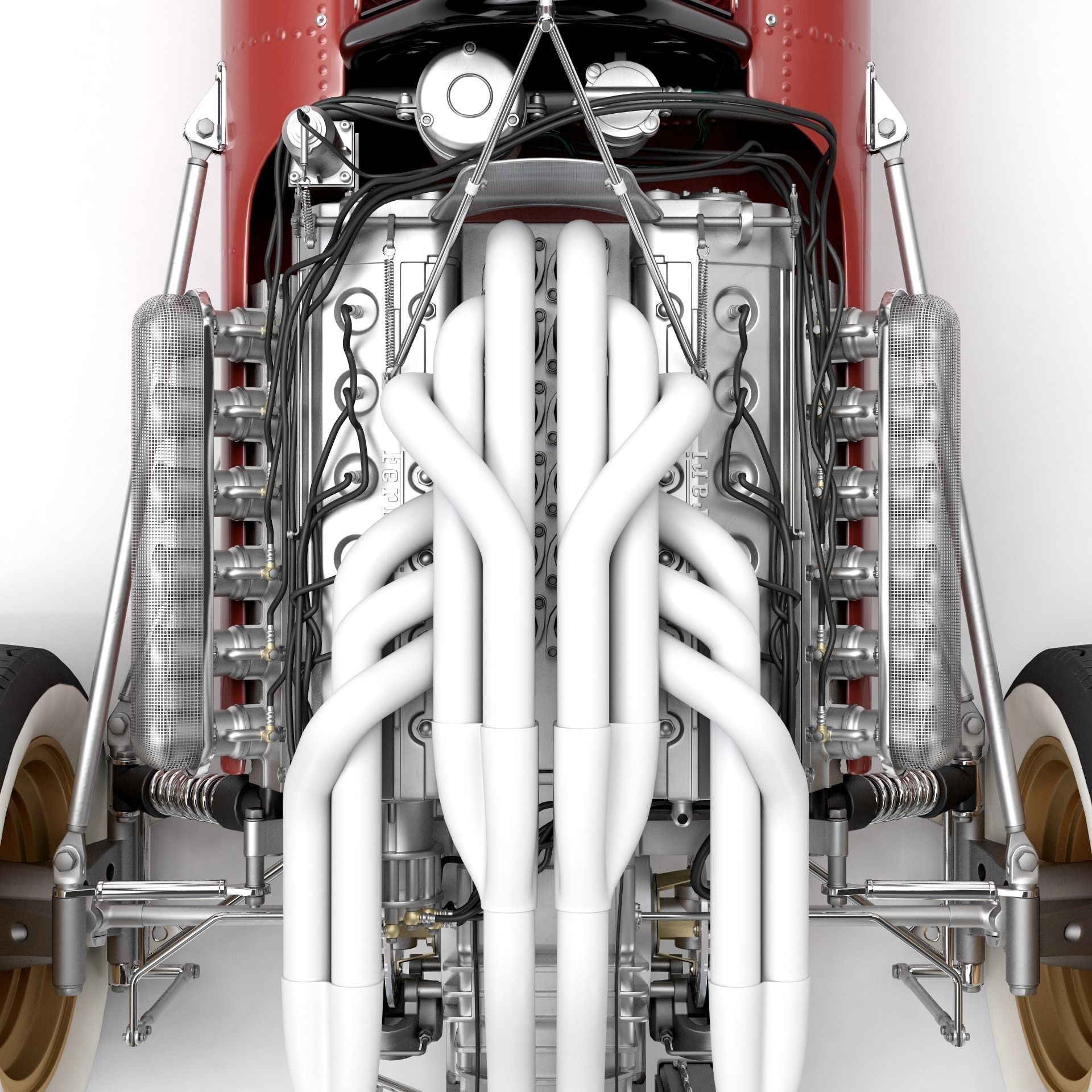 Ferrari F1 312 1966 3D model_21