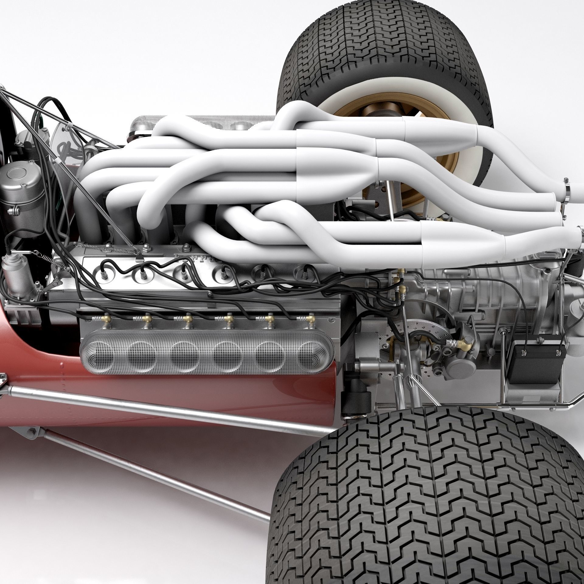 Ferrari F1 312 1966 3D model_20