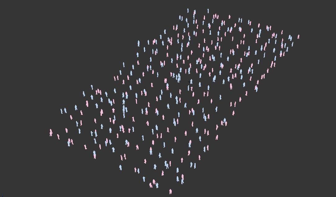 Low Poly Animated People Pack - 400 Pieces Low-poly Animated Low-poly 3D model_11