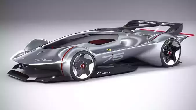 Ferrari Vision Gran Turismo Concept 2022 3D model