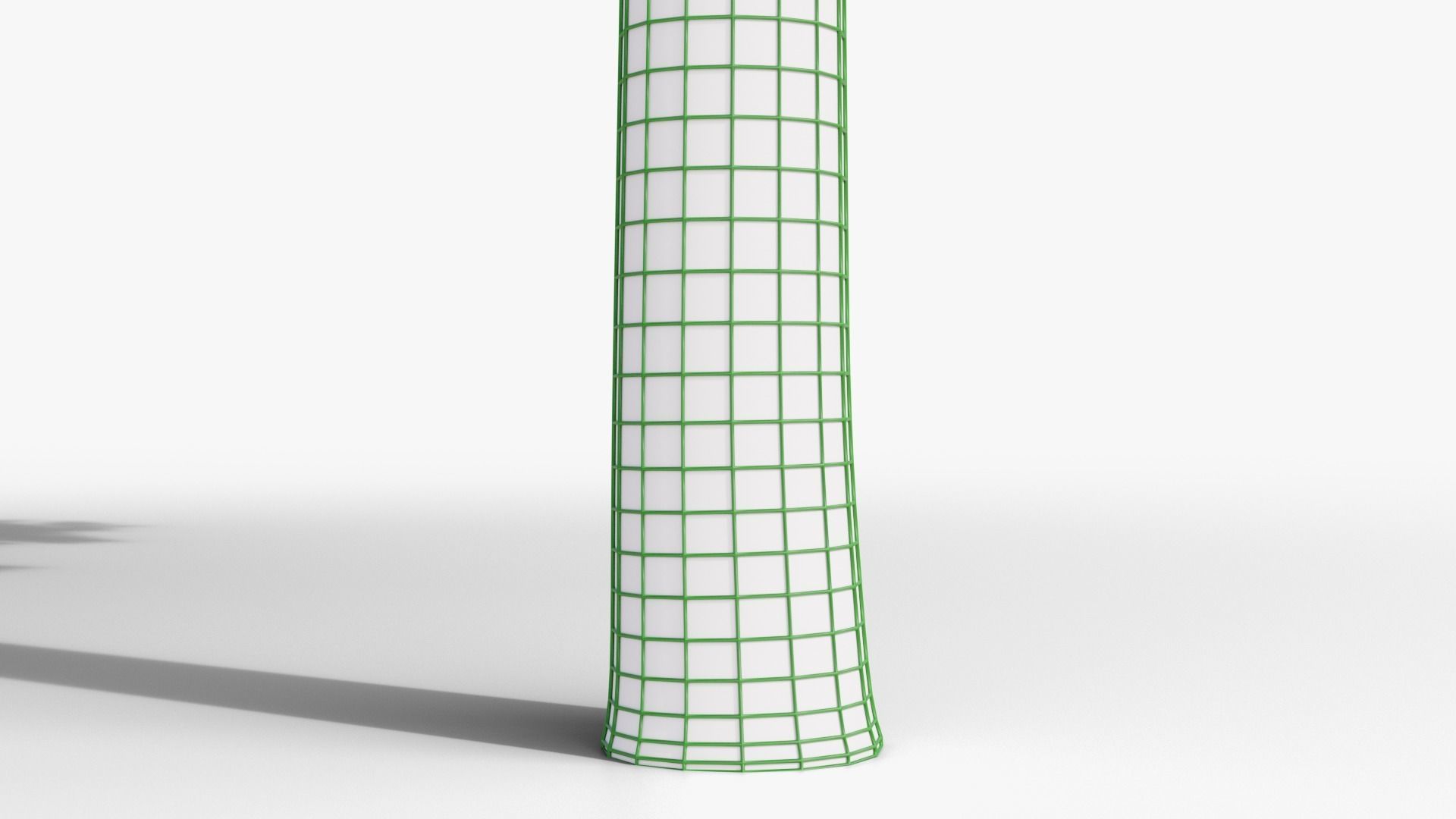 Platanus hispanica roof form 3D model_12