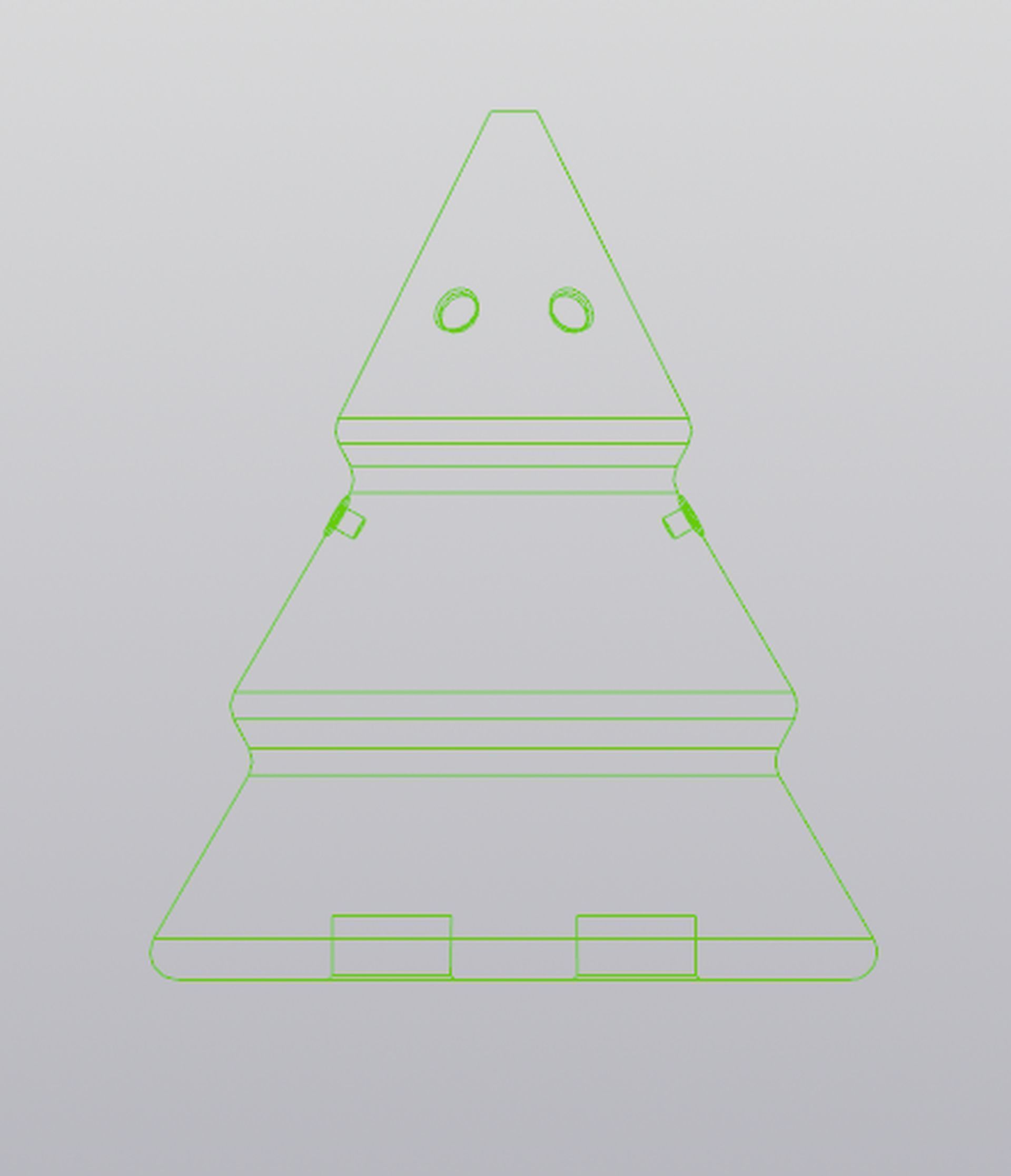 Christmas tree Home decor 3D print model_12