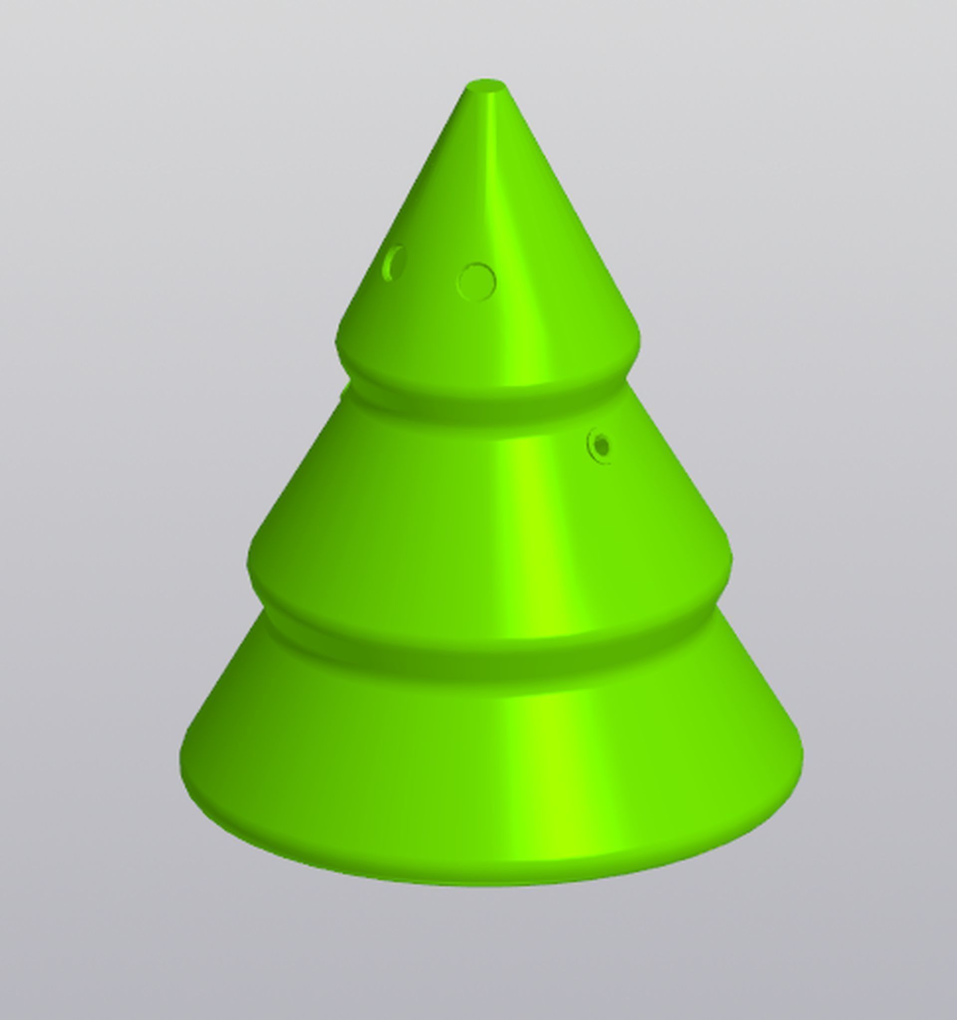 Christmas tree Home decor 3D print model_9