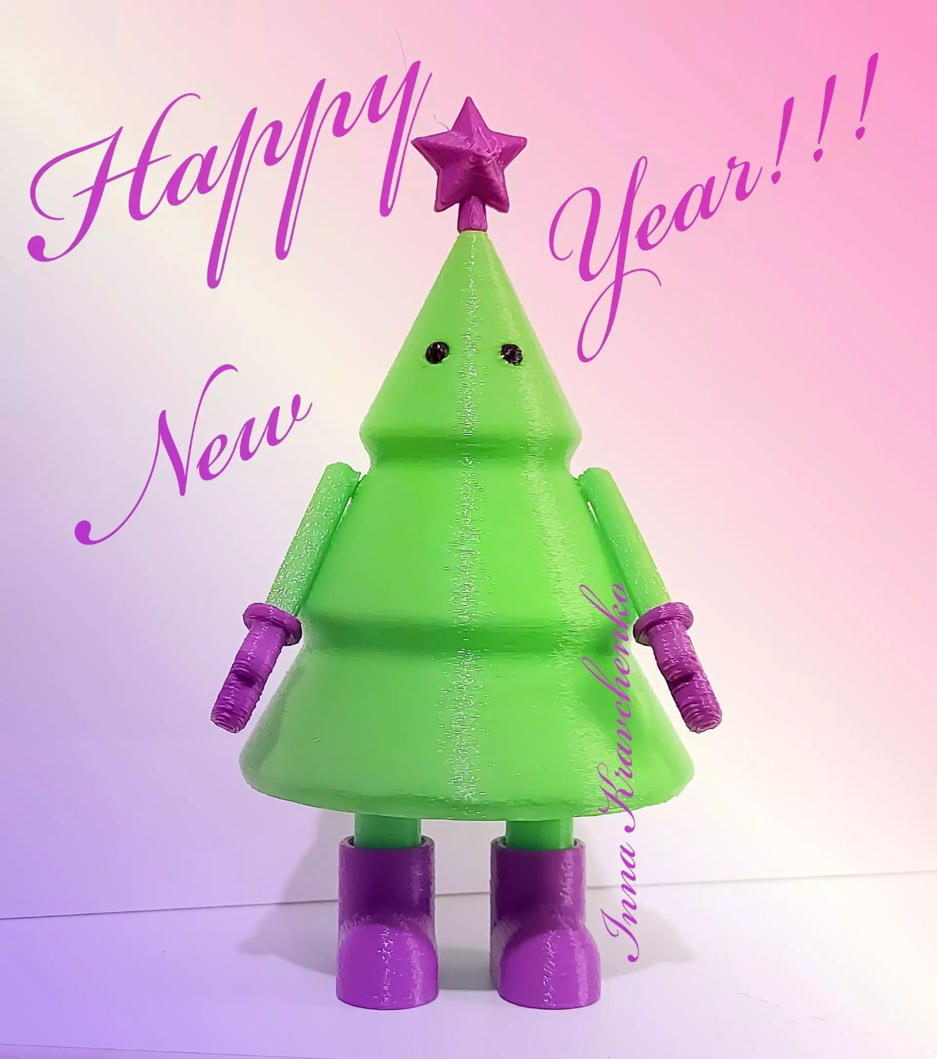 Christmas tree Home decor 3D print model_0
