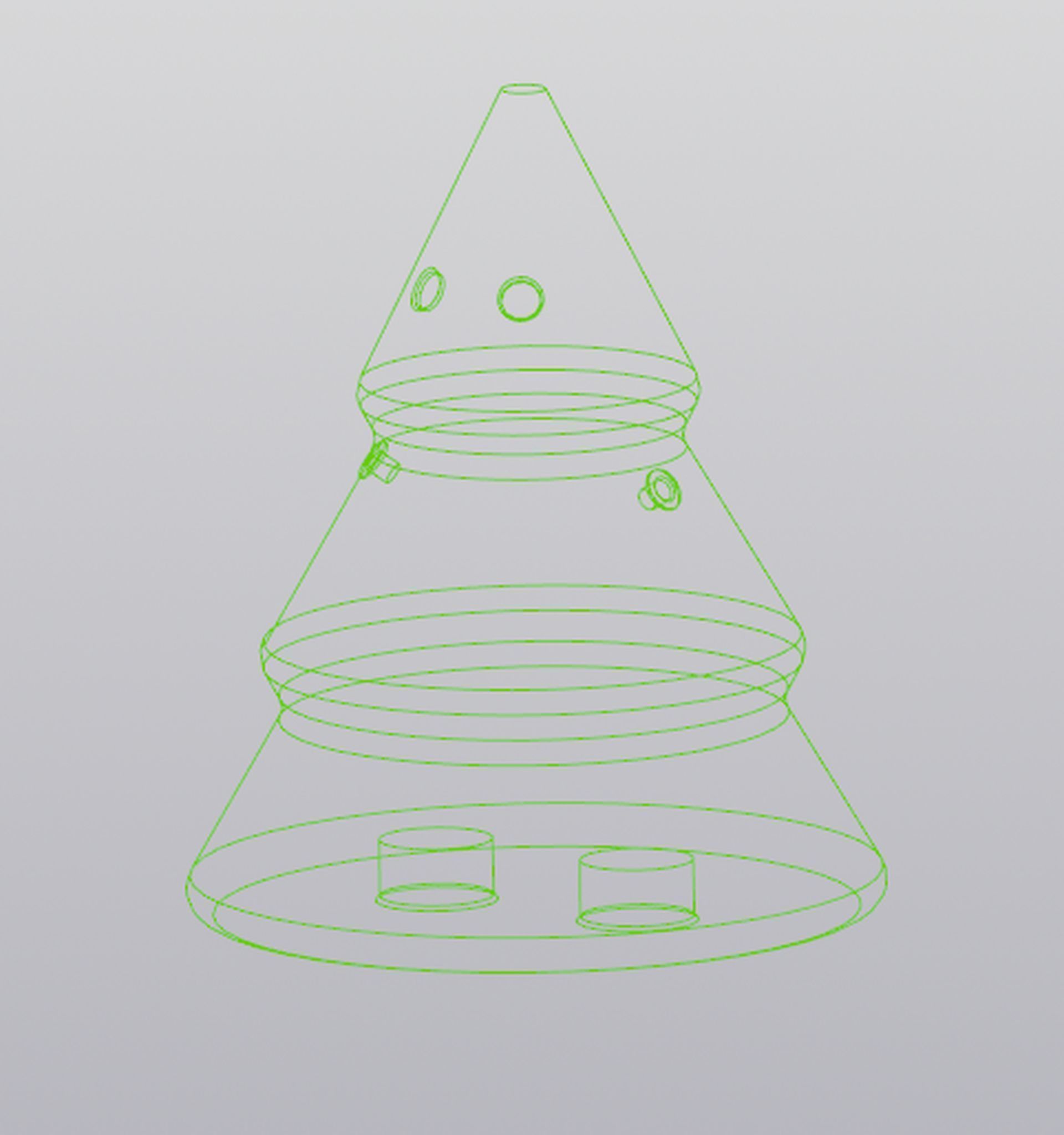 Christmas tree Home decor 3D print model_13