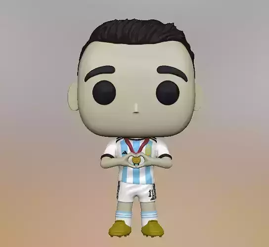 Funko Fideo Di Maria - Campeon 3D print model