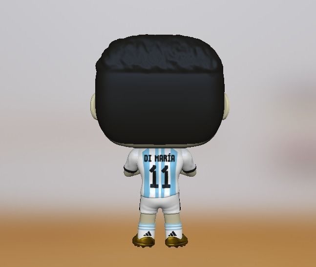 Funko Fideo Di Maria - Campeon 3D print model_1