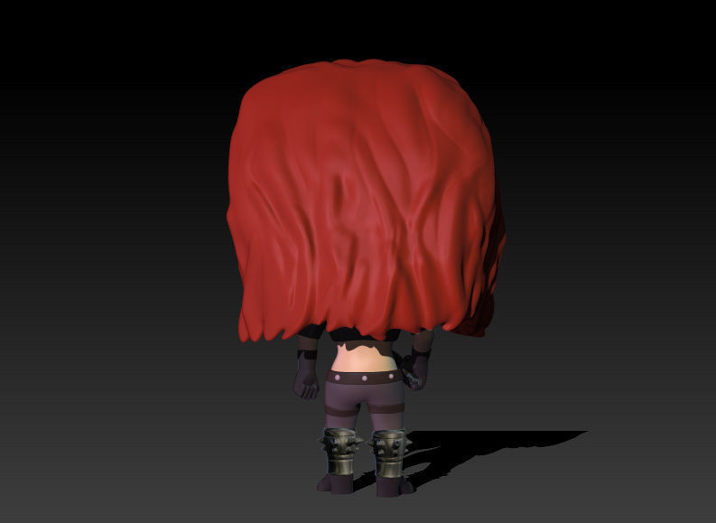 Funko Katarina - LOL 3D print model_3