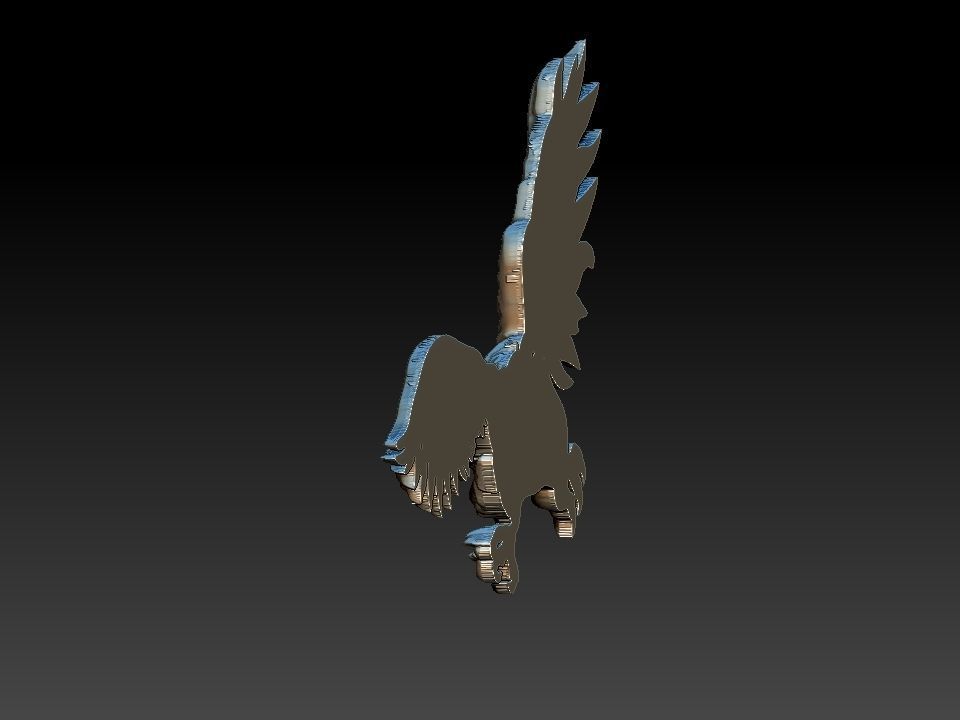 Eagle Relief 3D print model_8