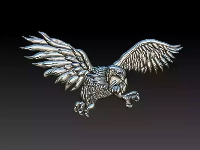 Eagle Relief 3D print model