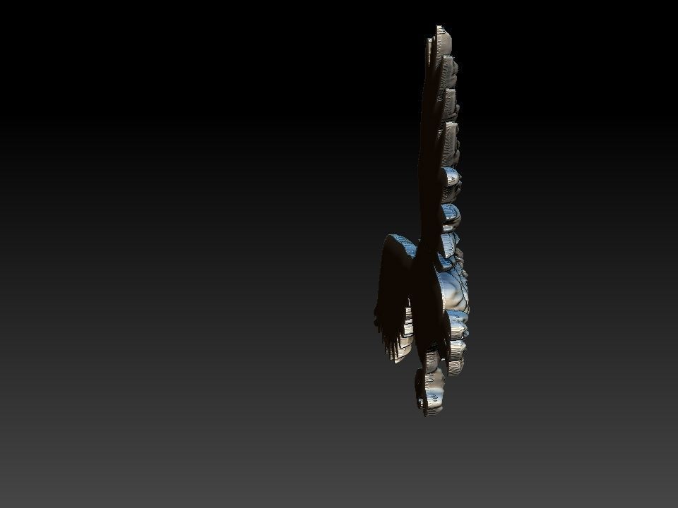 Eagle Relief 3D print model_6