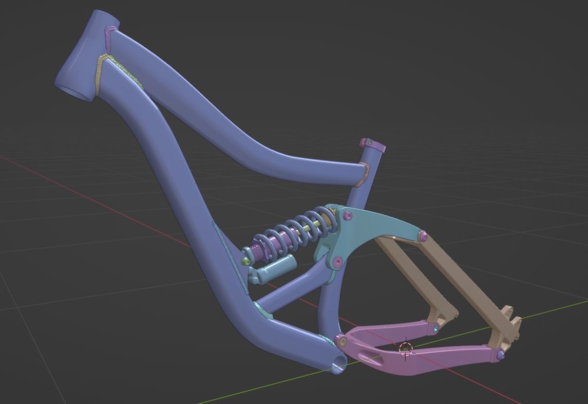 Specialized big hit 3 Low-poly 3D model_12