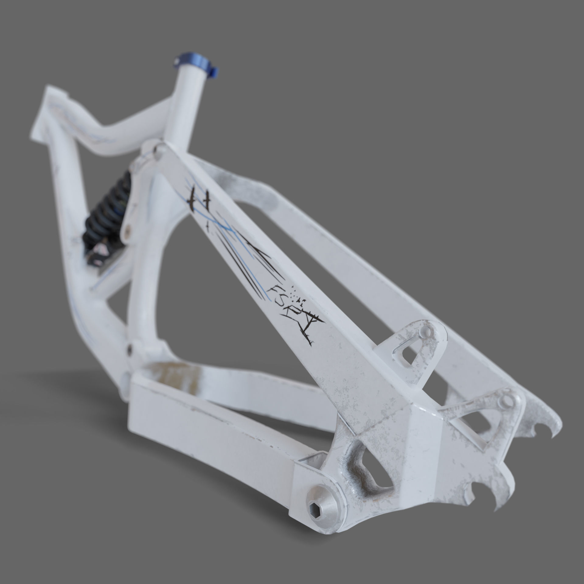 Specialized big hit 3 Low-poly 3D model_1