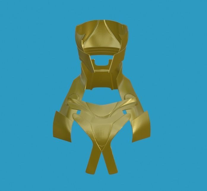 Loki Armor Cosplay 3D print model_17