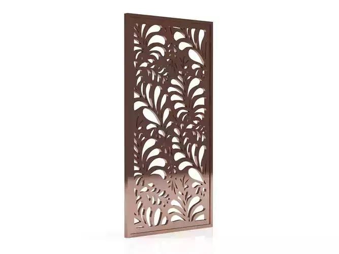 Decorative Pattern CNC Wall Partition 3d Panel 007