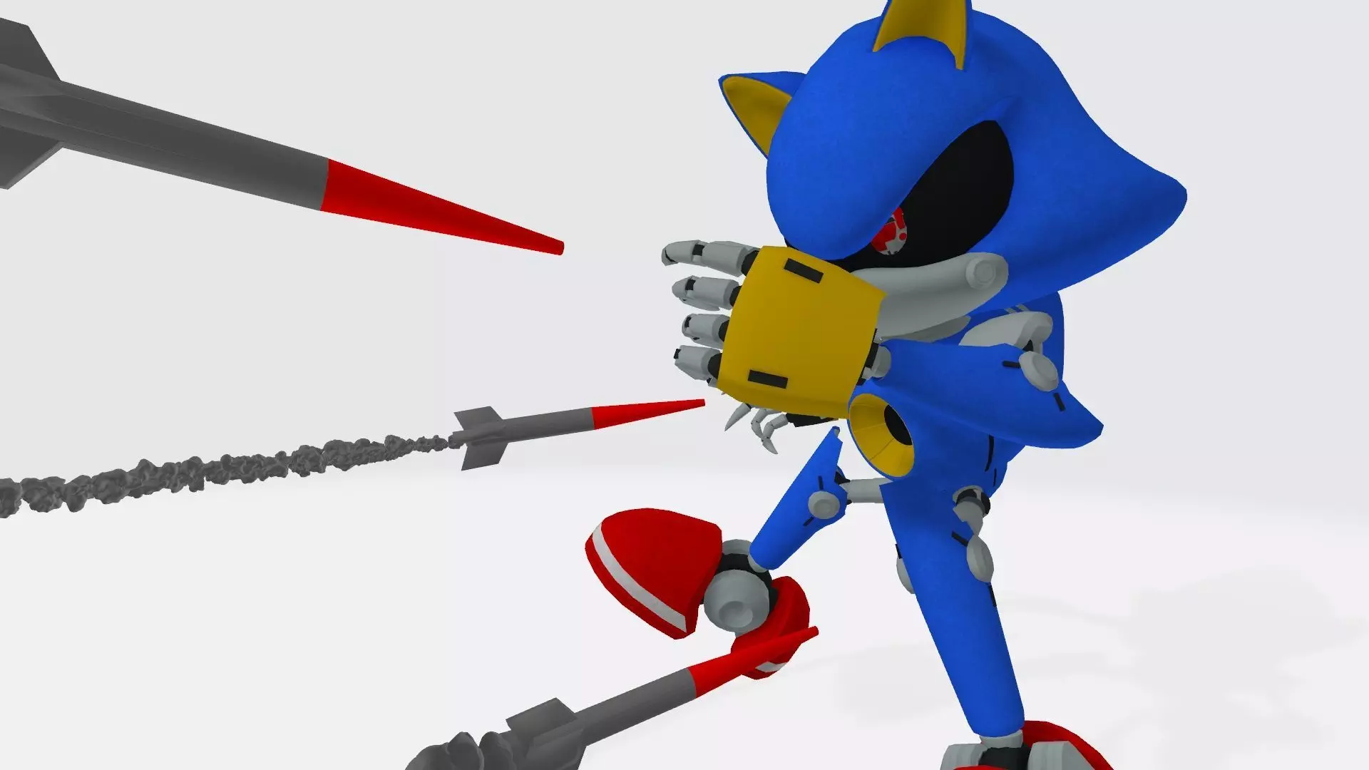 Metal Sonic 3D print model