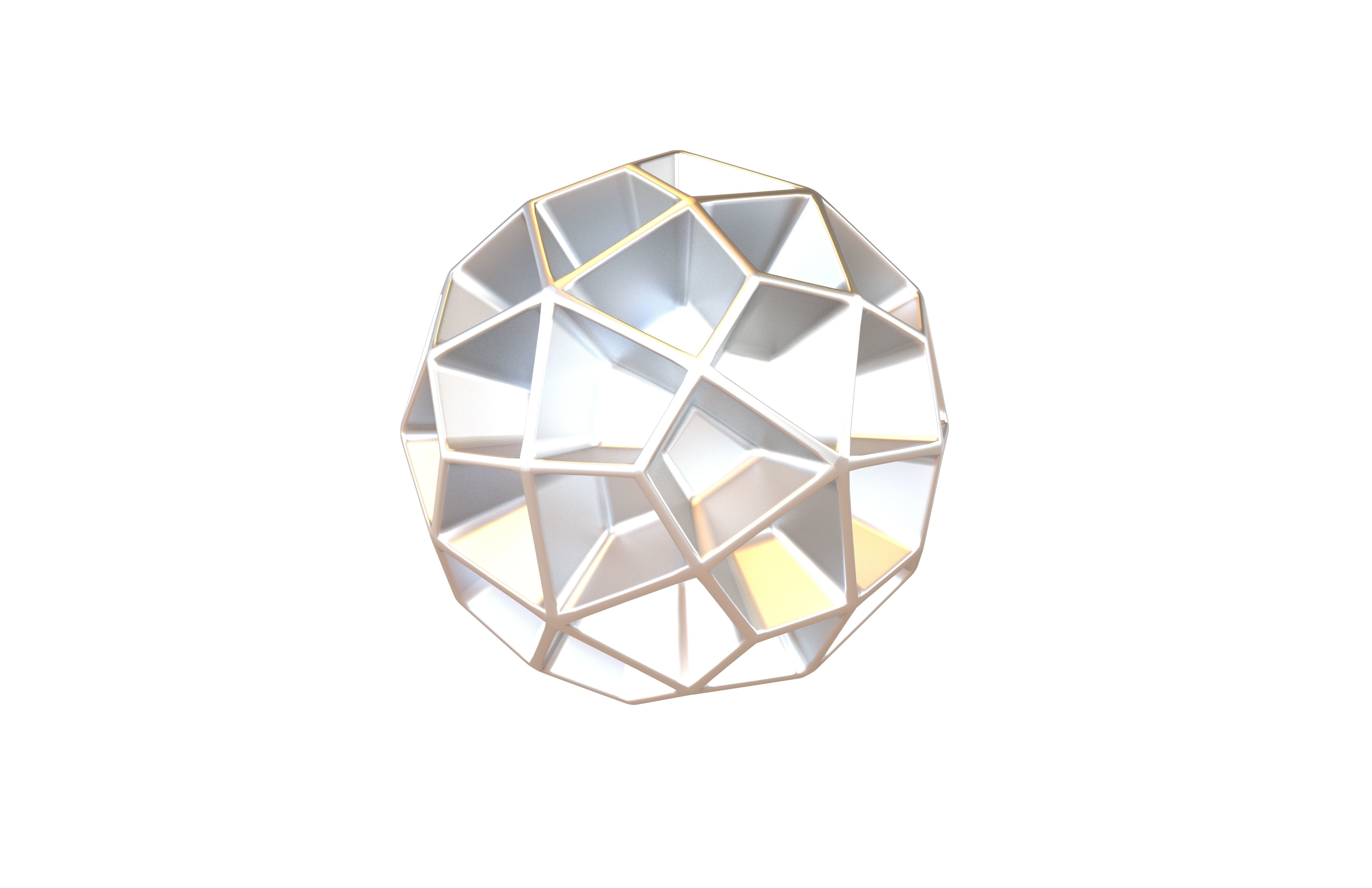 Abstract Shape v11 002 Low-poly 3D model_1