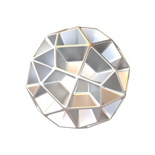 Abstract Shape v11 002 Low-poly 3D model