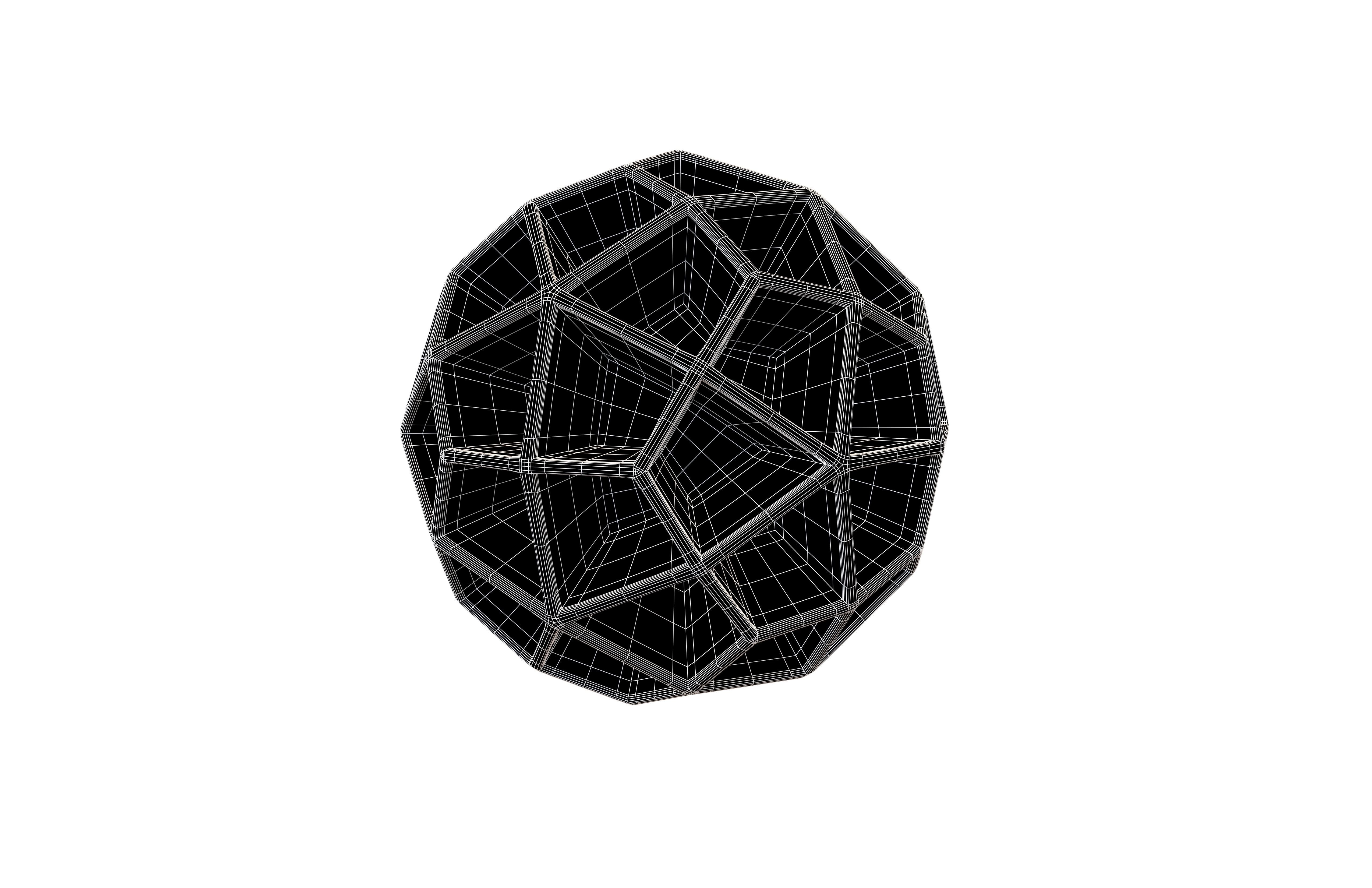 Abstract Shape v11 004 Low-poly 3D model_5