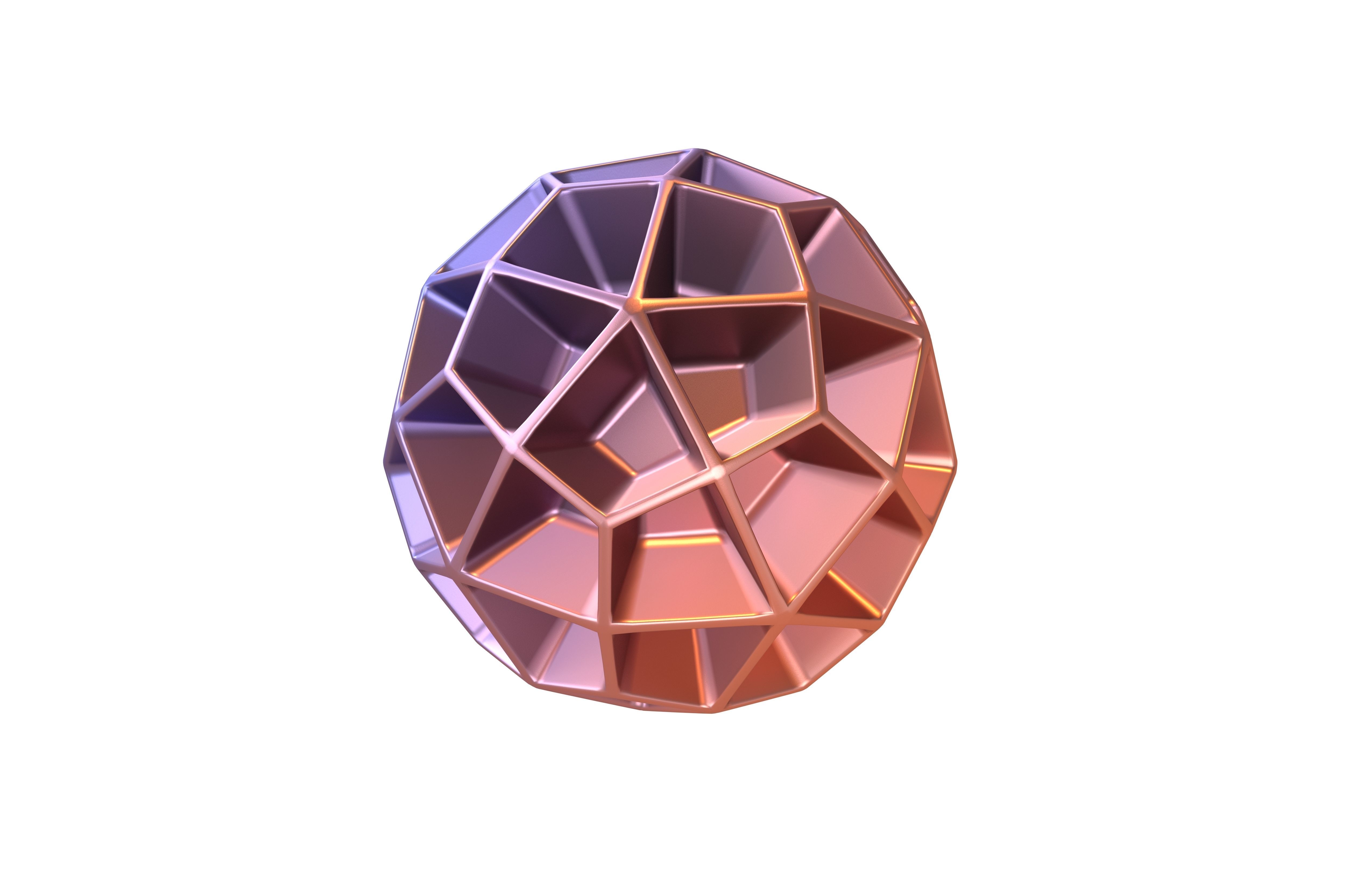 Abstract Shape v11 004 Low-poly 3D model_1