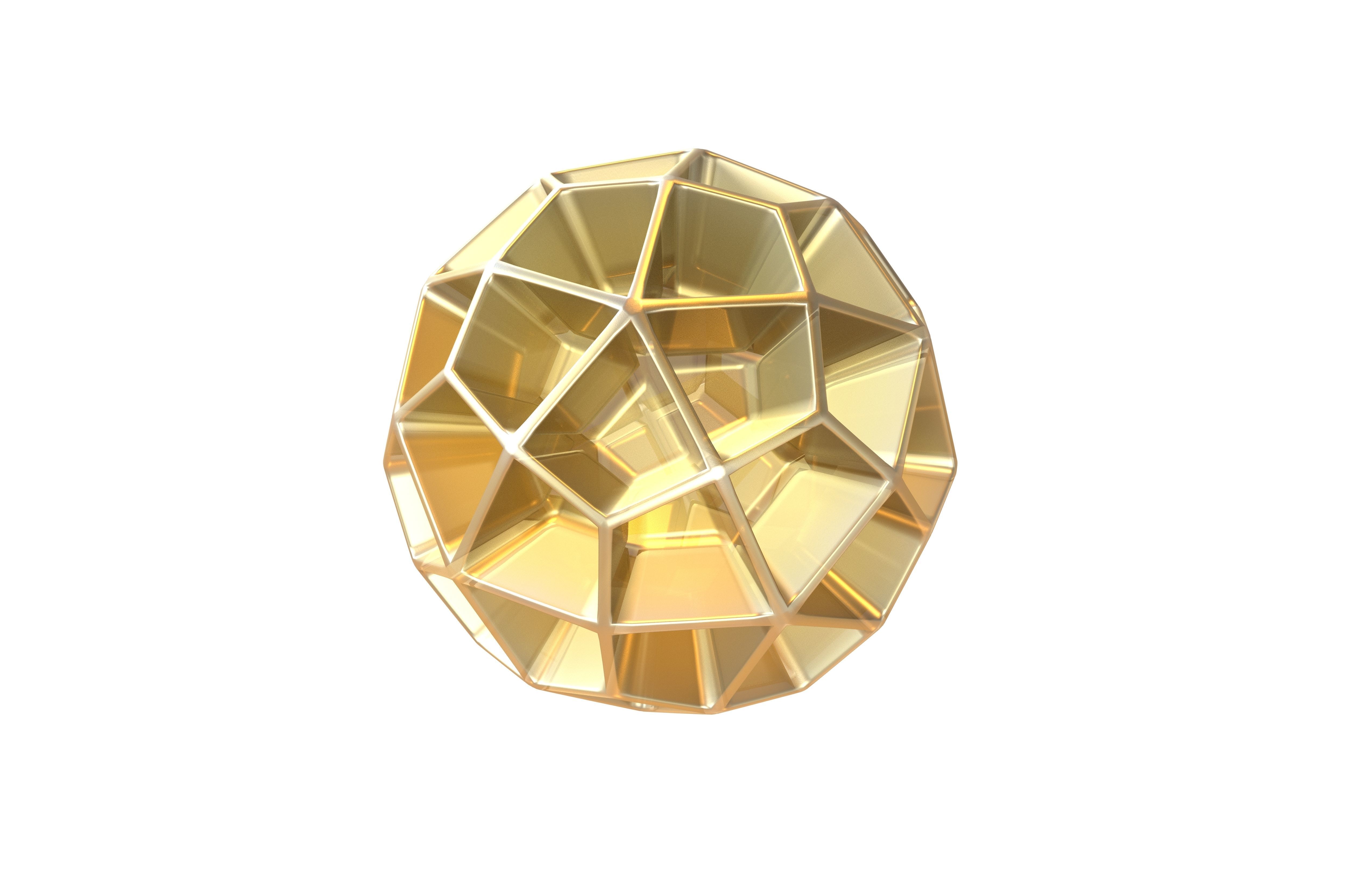 Abstract Shape v11 005 Low-poly 3D model_2