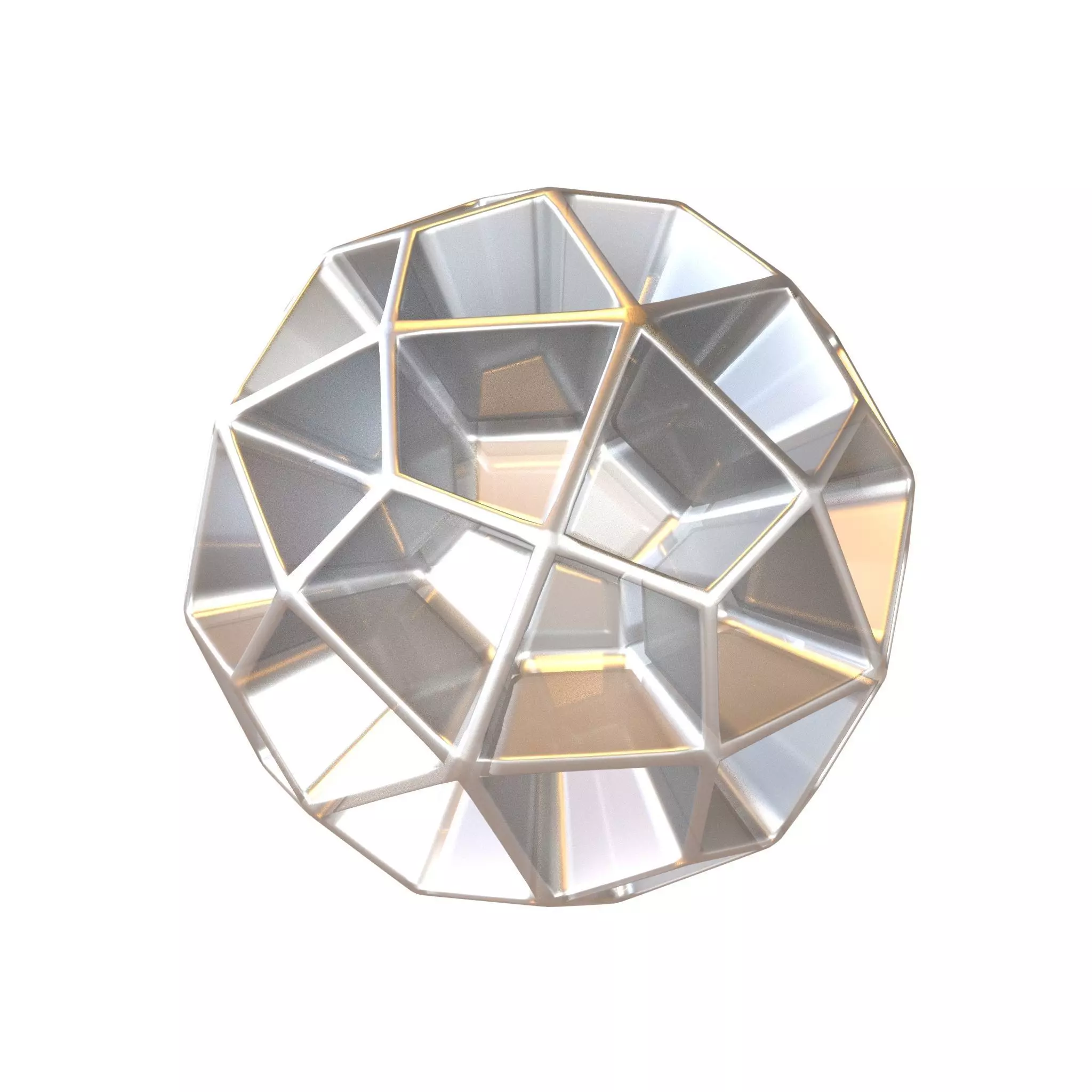 Abstract Shape v11 006 Low-poly 3D model_0
