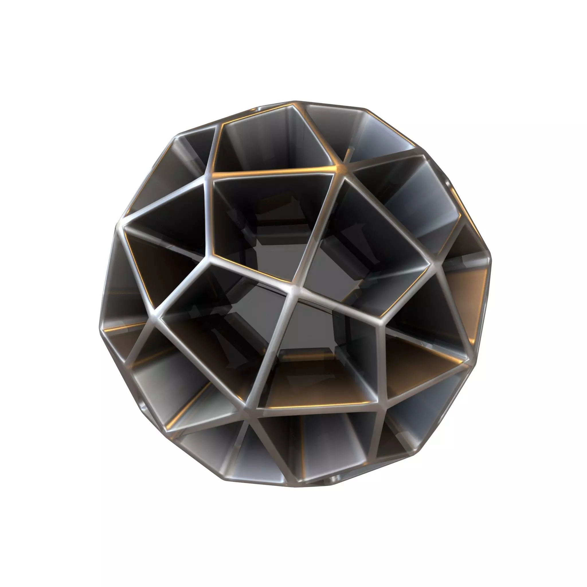 Abstract Shape v11 007 Low-poly 3D model_0