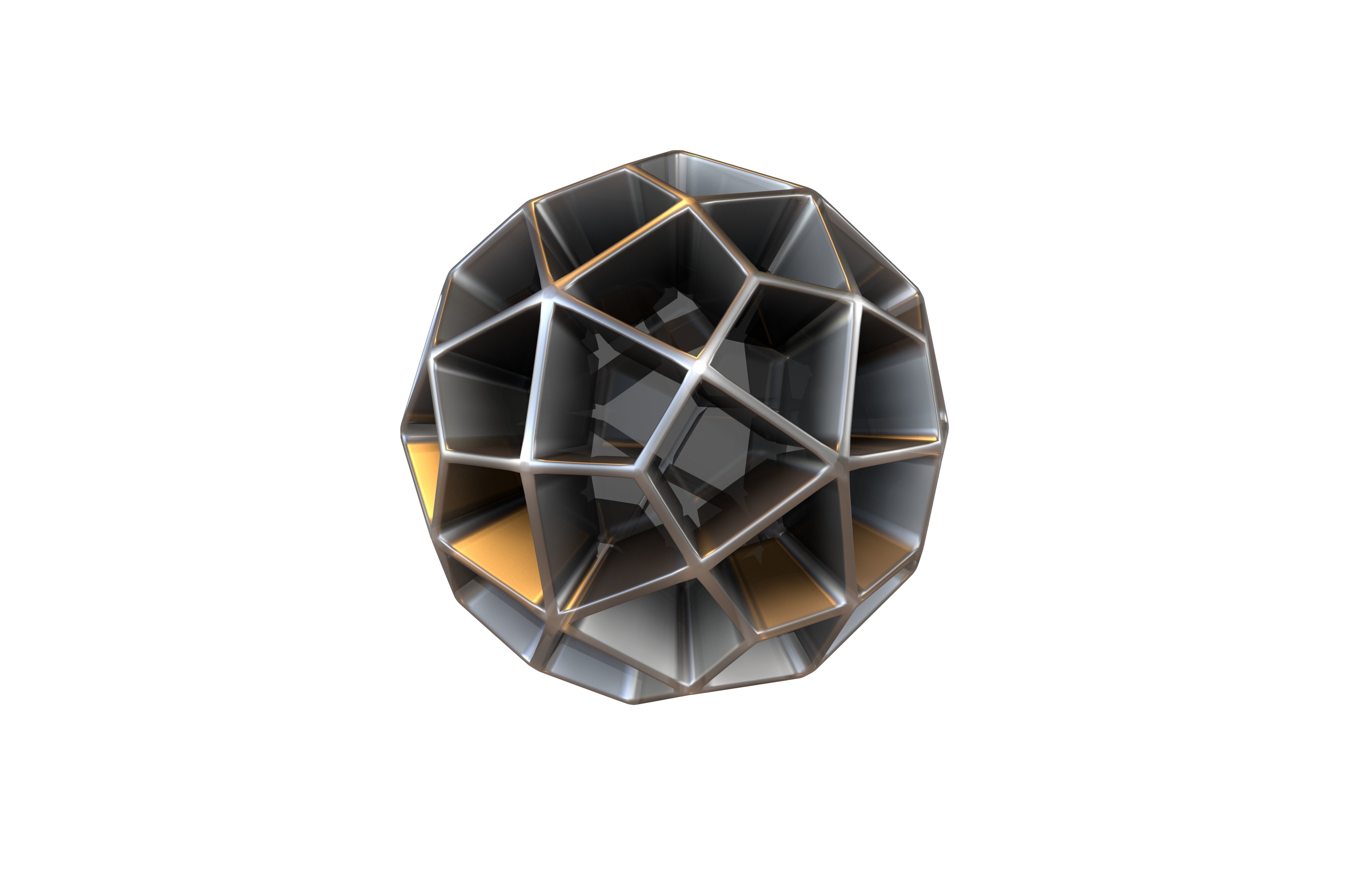 Abstract Shape v11 007 Low-poly 3D model_1