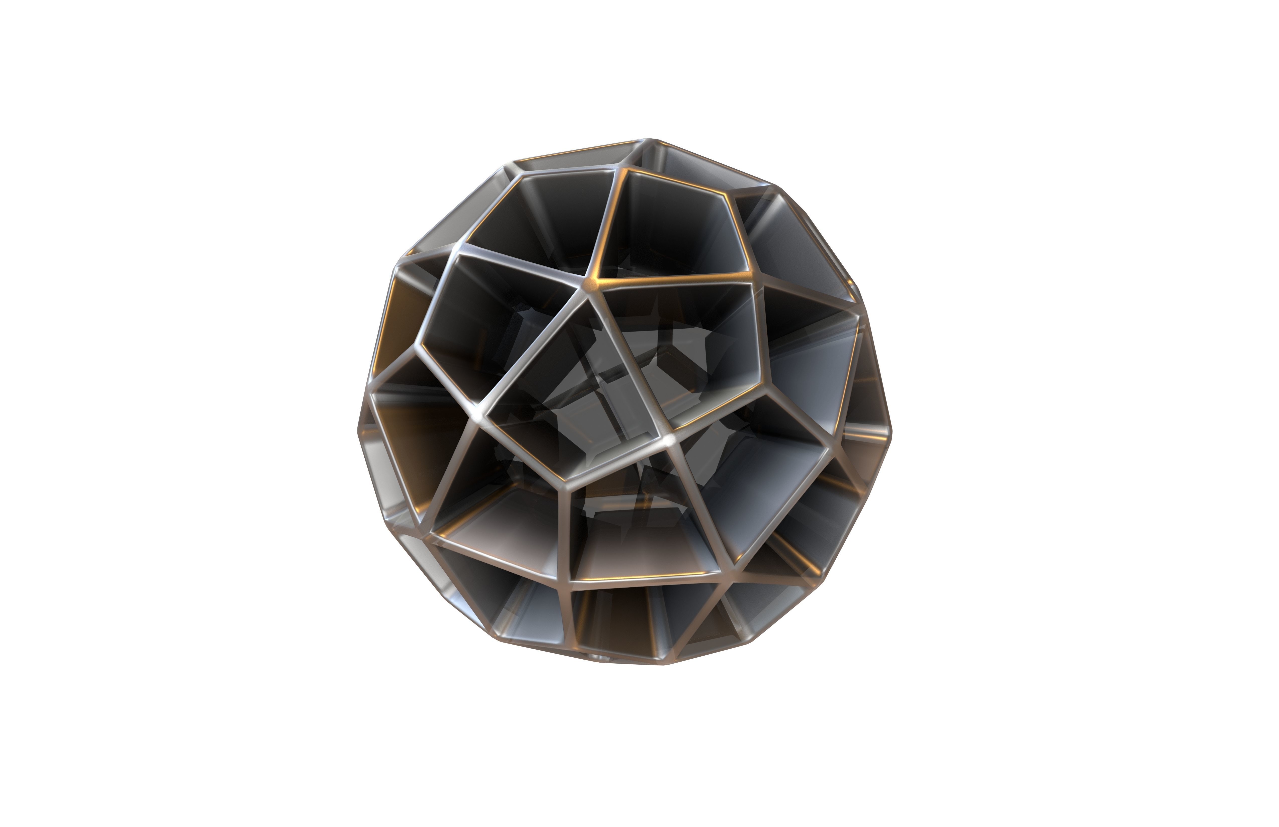 Abstract Shape v11 007 Low-poly 3D model_2