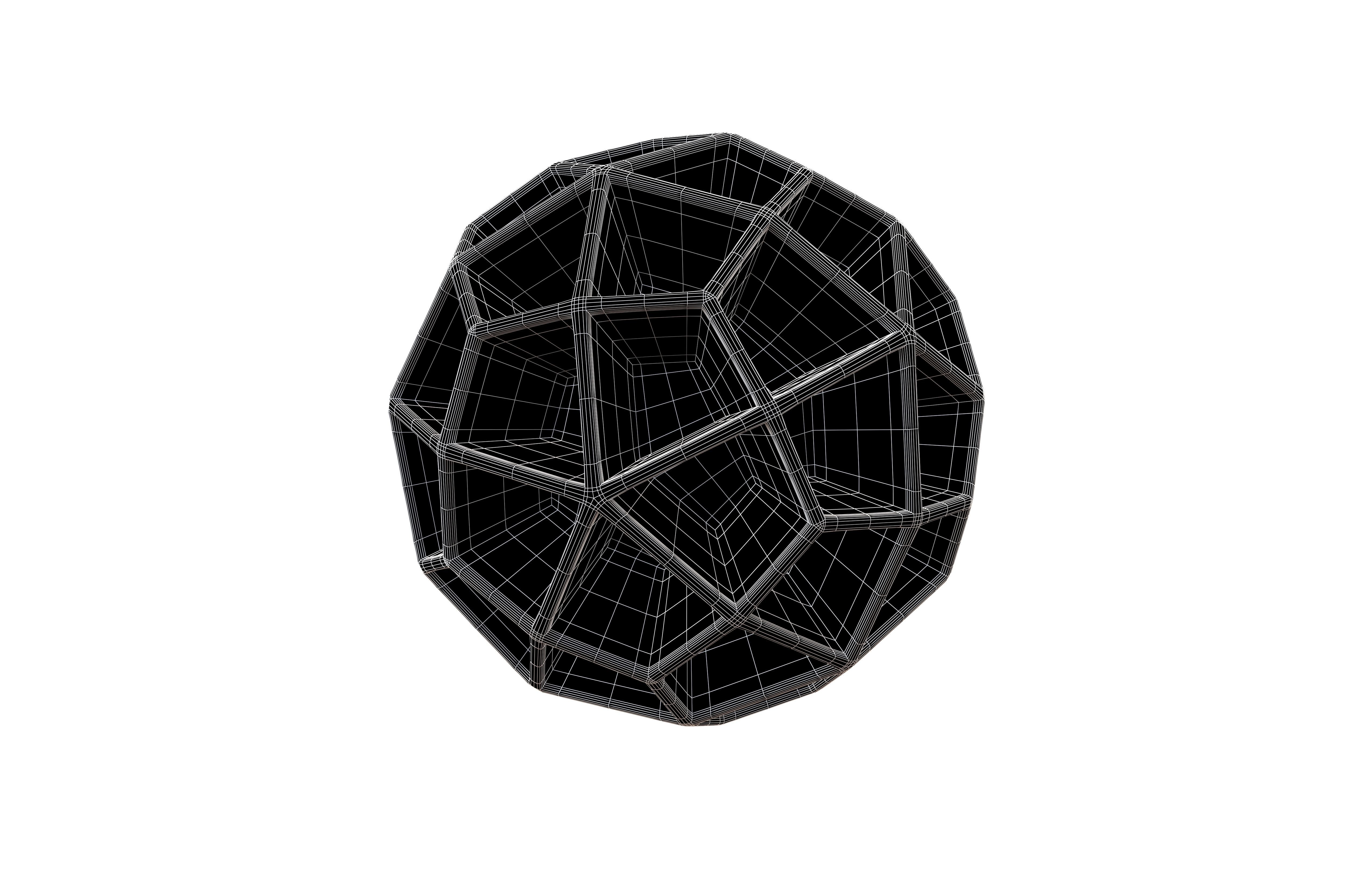 Abstract Shape v11 008 Low-poly 3D model_7