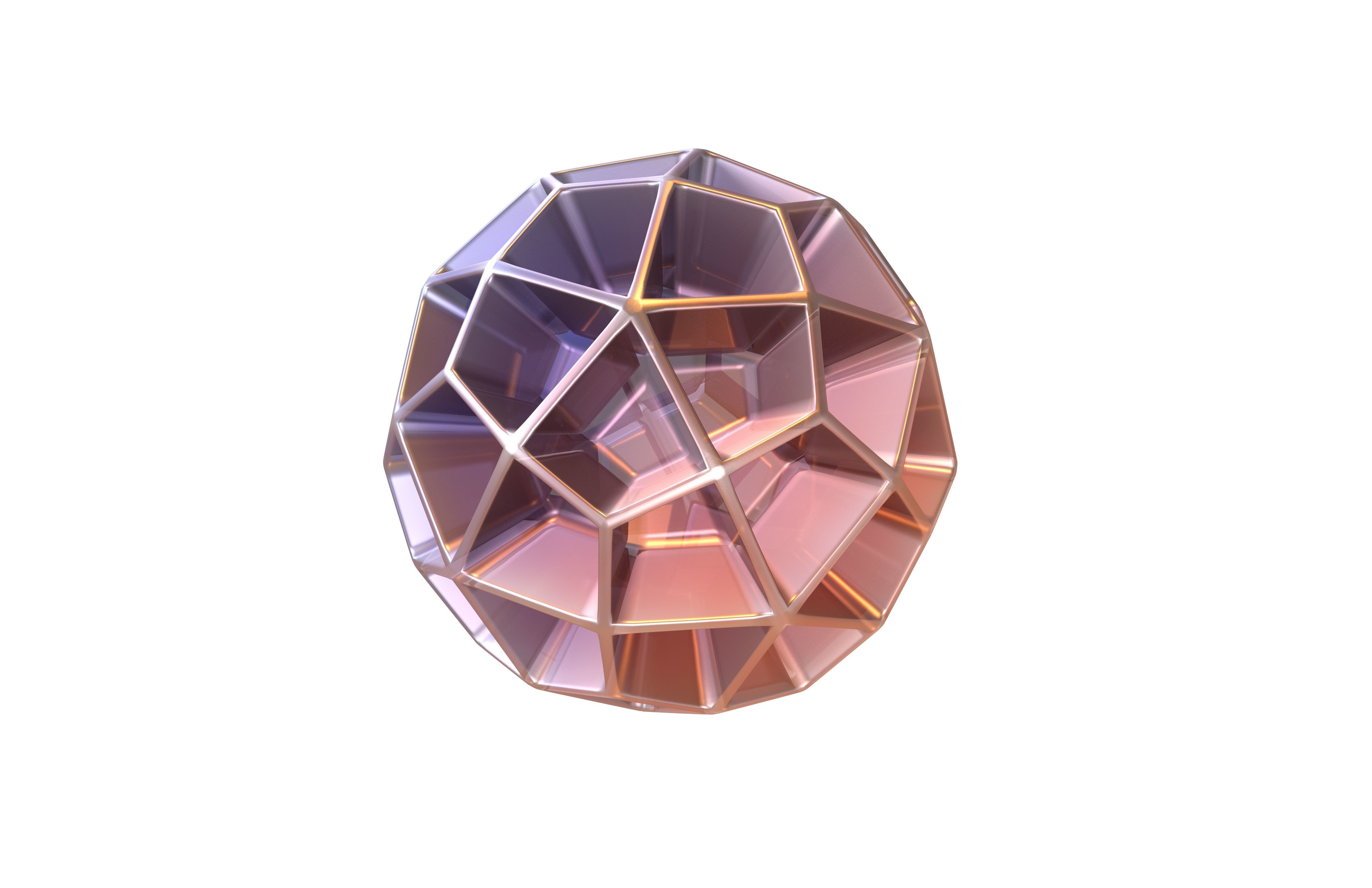 Abstract Shape v11 008 Low-poly 3D model_2