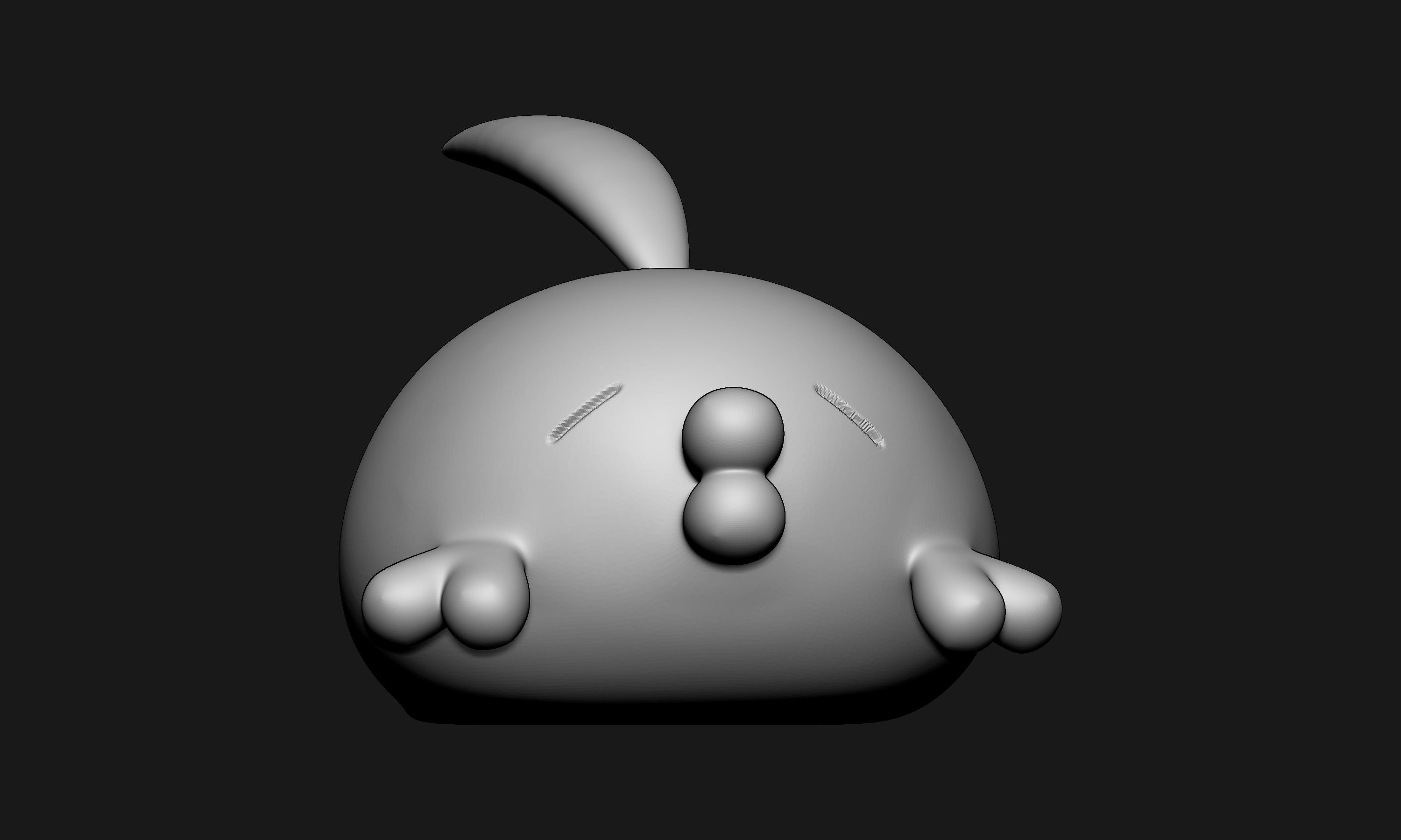 Pokemon - Gulpin 3D print model_4