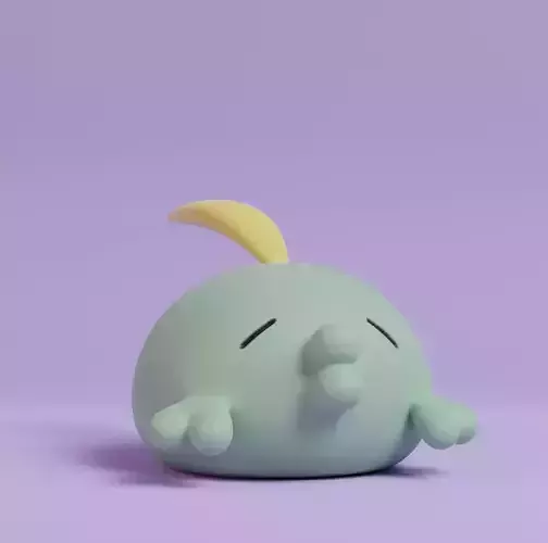 Pokemon - Gulpin 3D print model